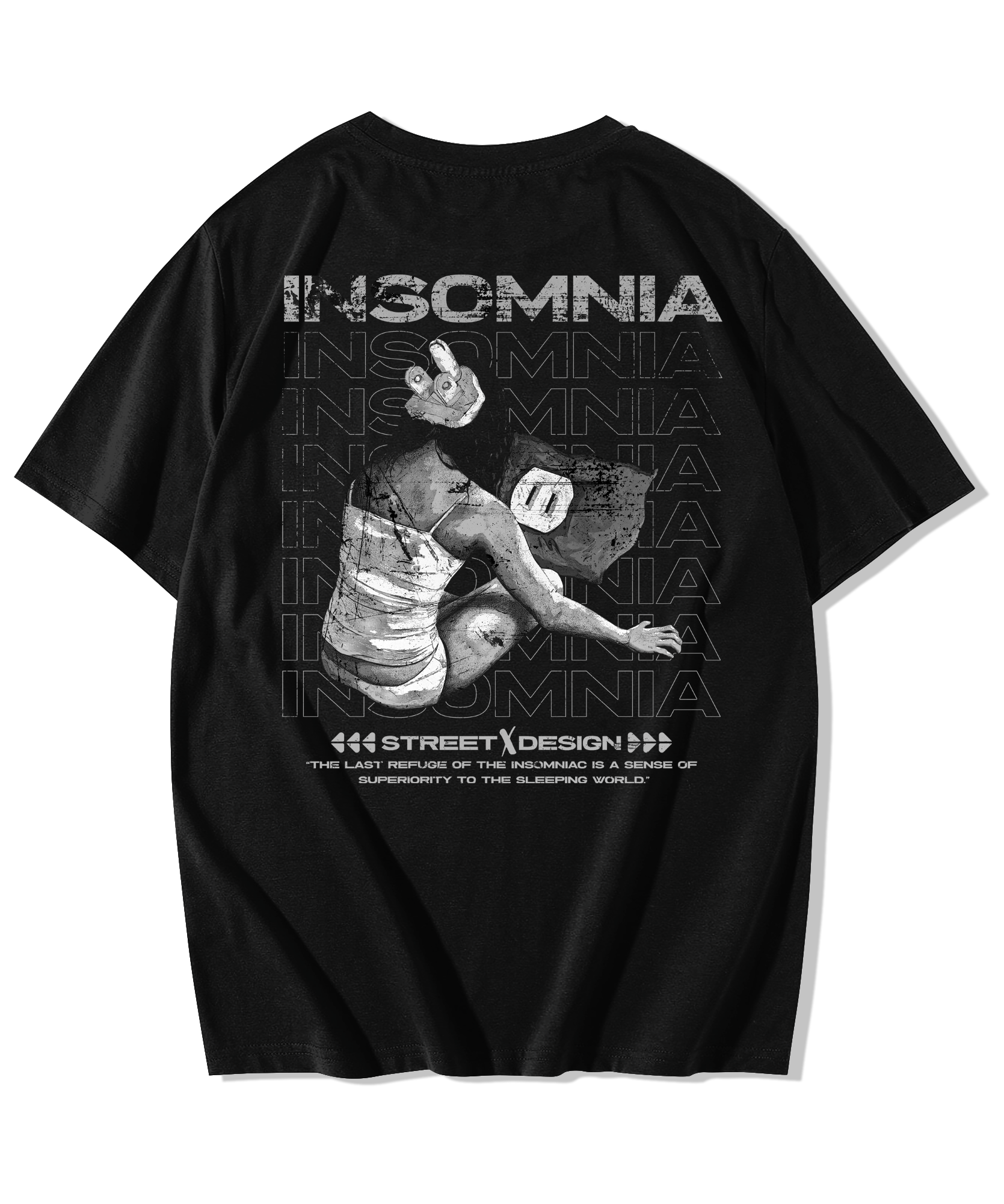 Alfaq Insominia Oversized T-Shirt - Alfaq