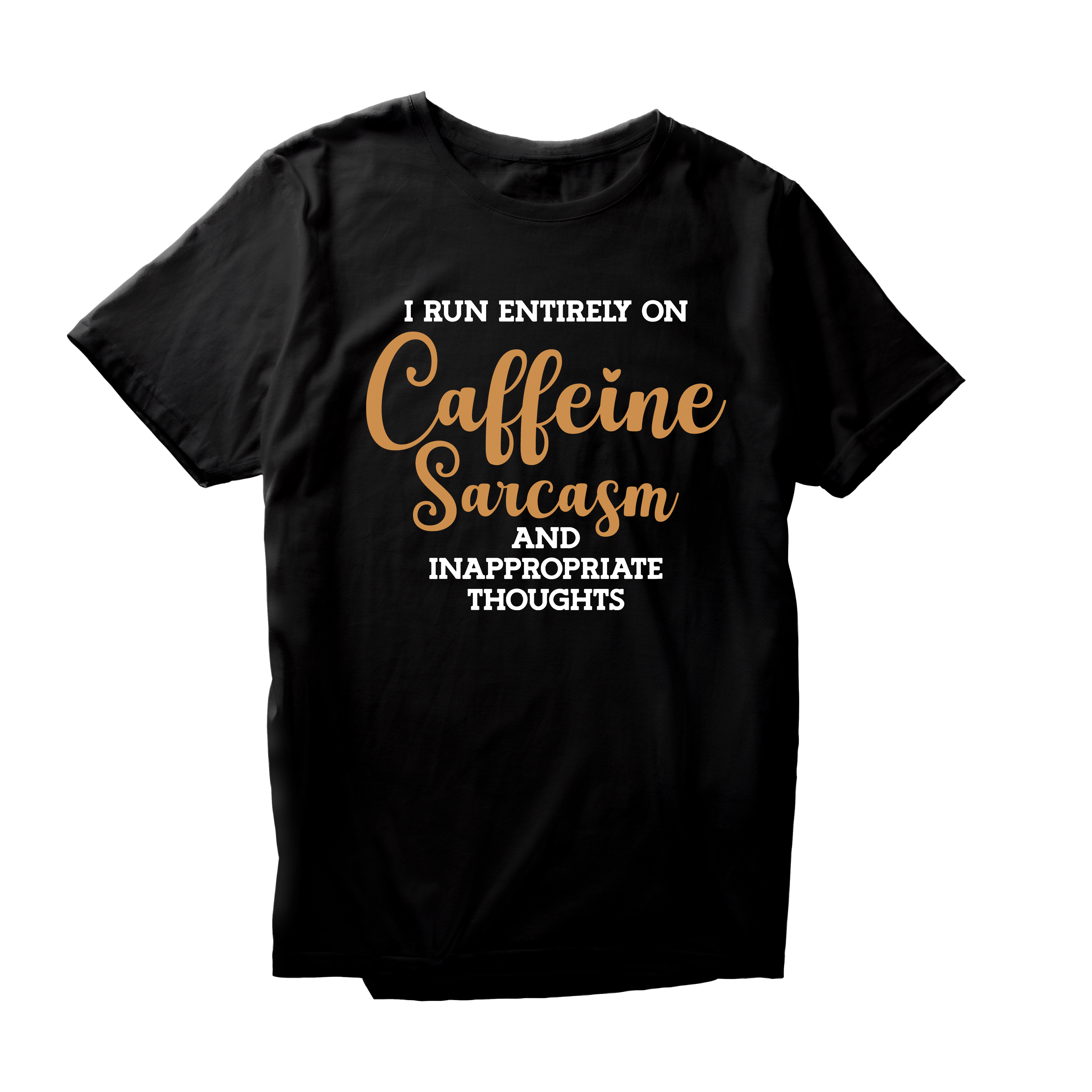 Alfaq I Run Entirely On Caffeine T-Shirt