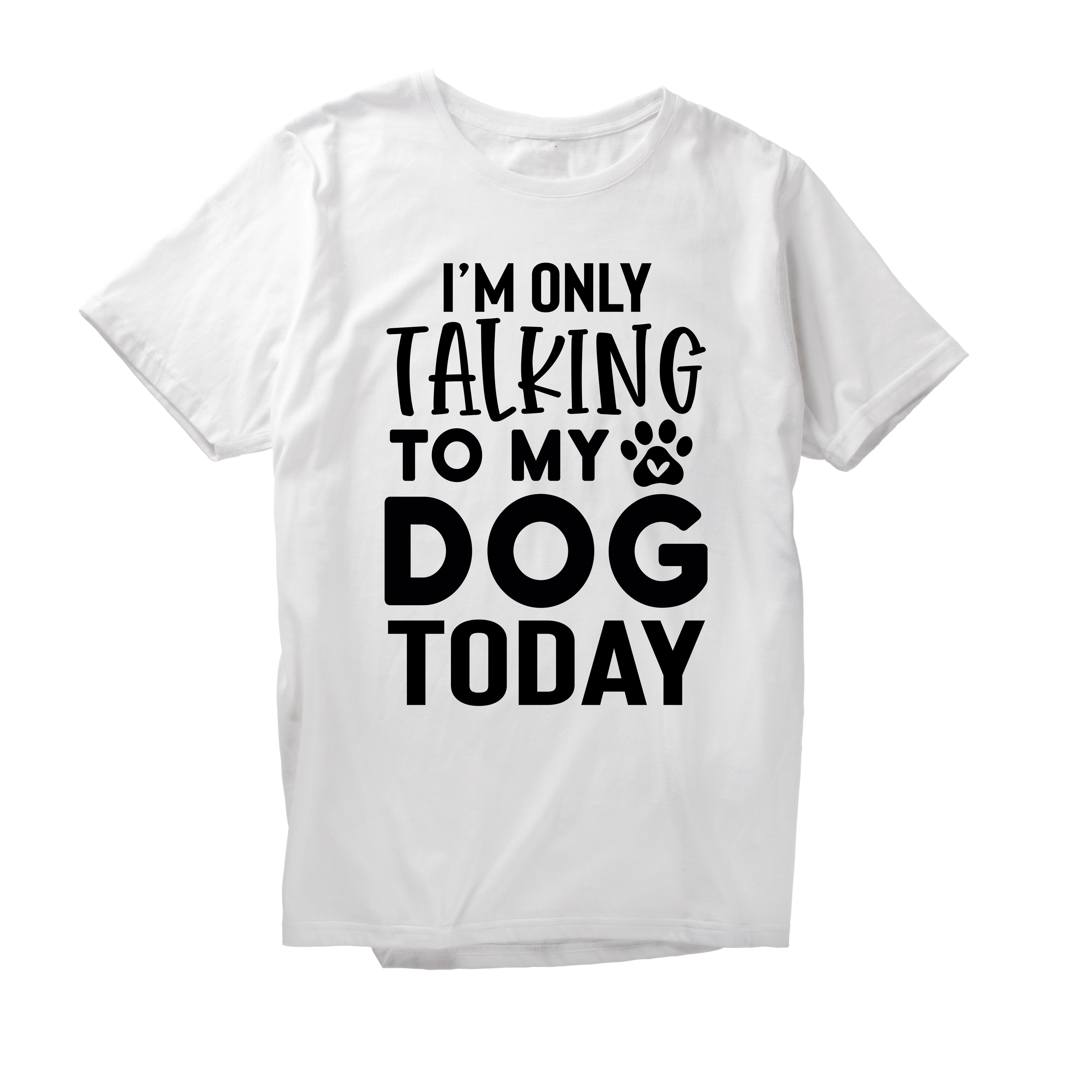 Alfaq I'm Only Talking To My Dog Today T-Shirt