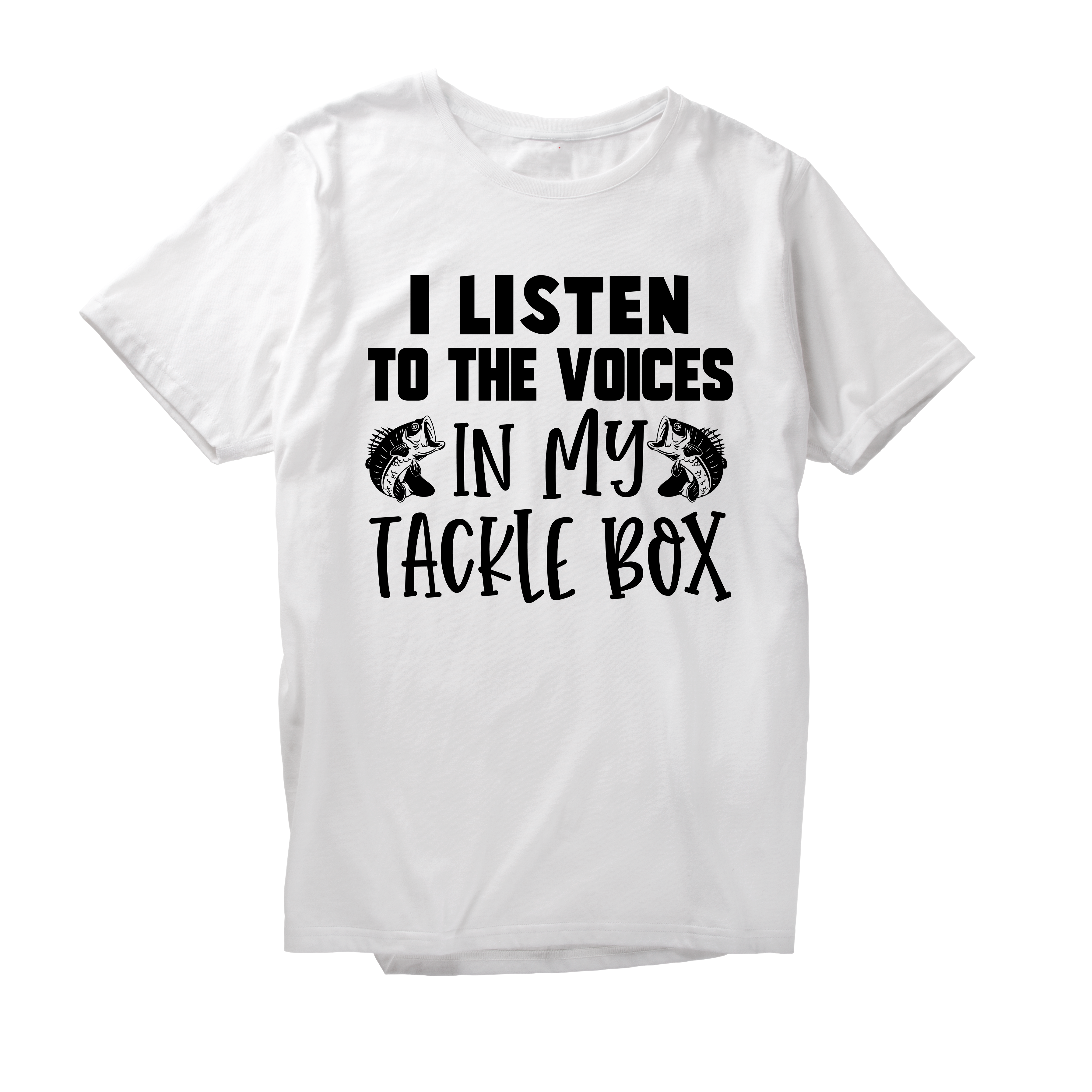 Alfaq I listen To THe Voices In My Tackle Box T-Shirt