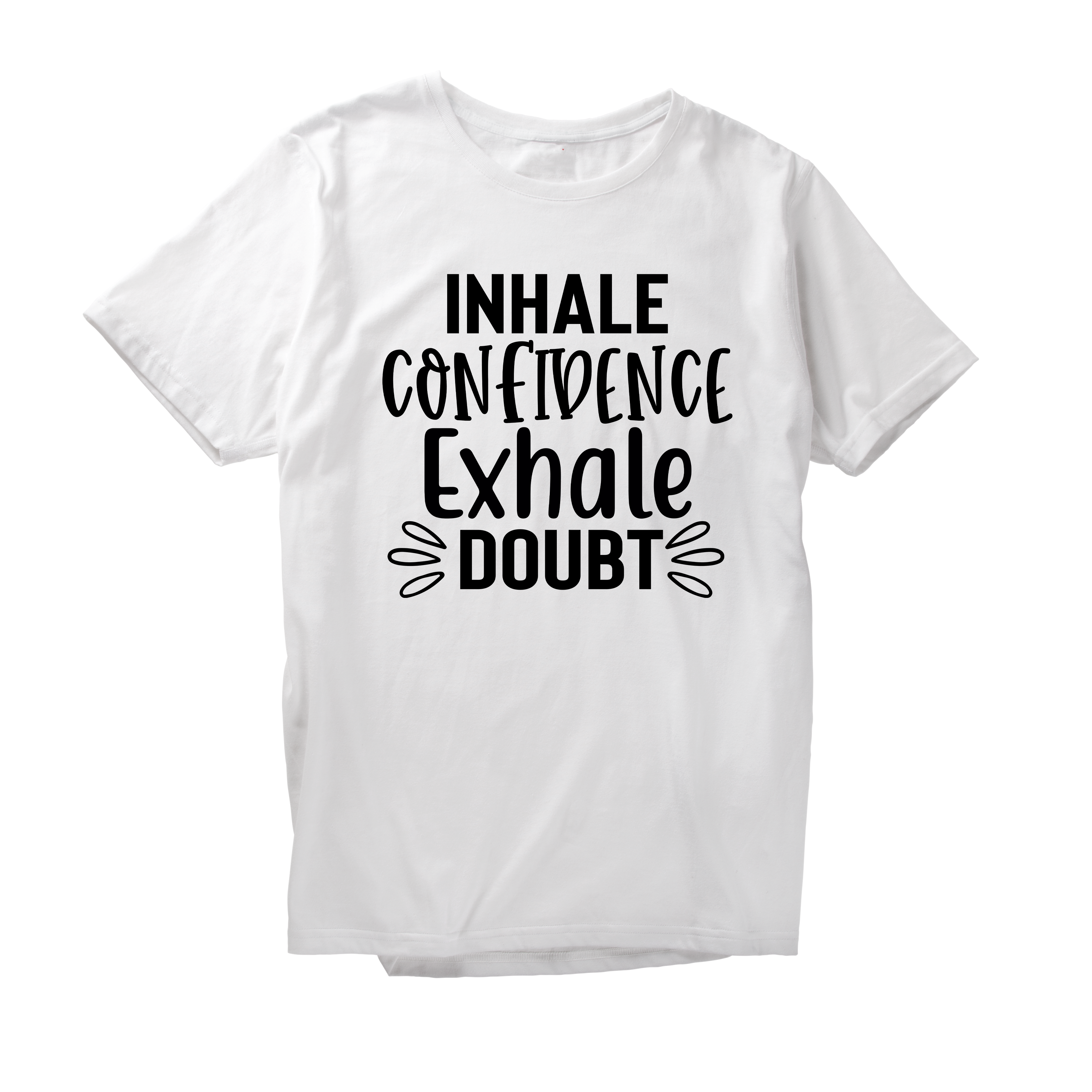 Alfaq Inhale confidence exhale doubt T-Shirt