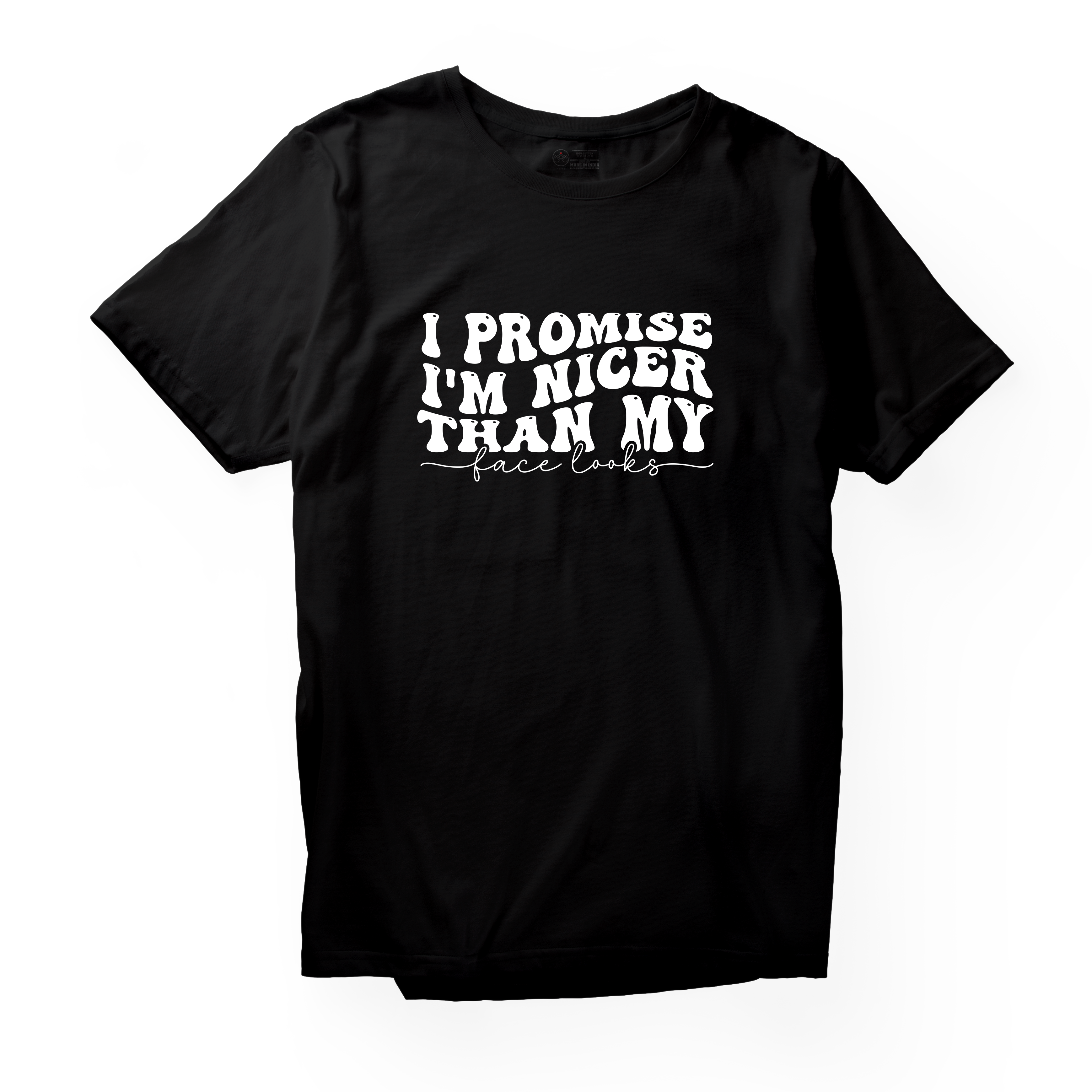 Alfaq I promise im nicer than my face looks-01 T-Shirt