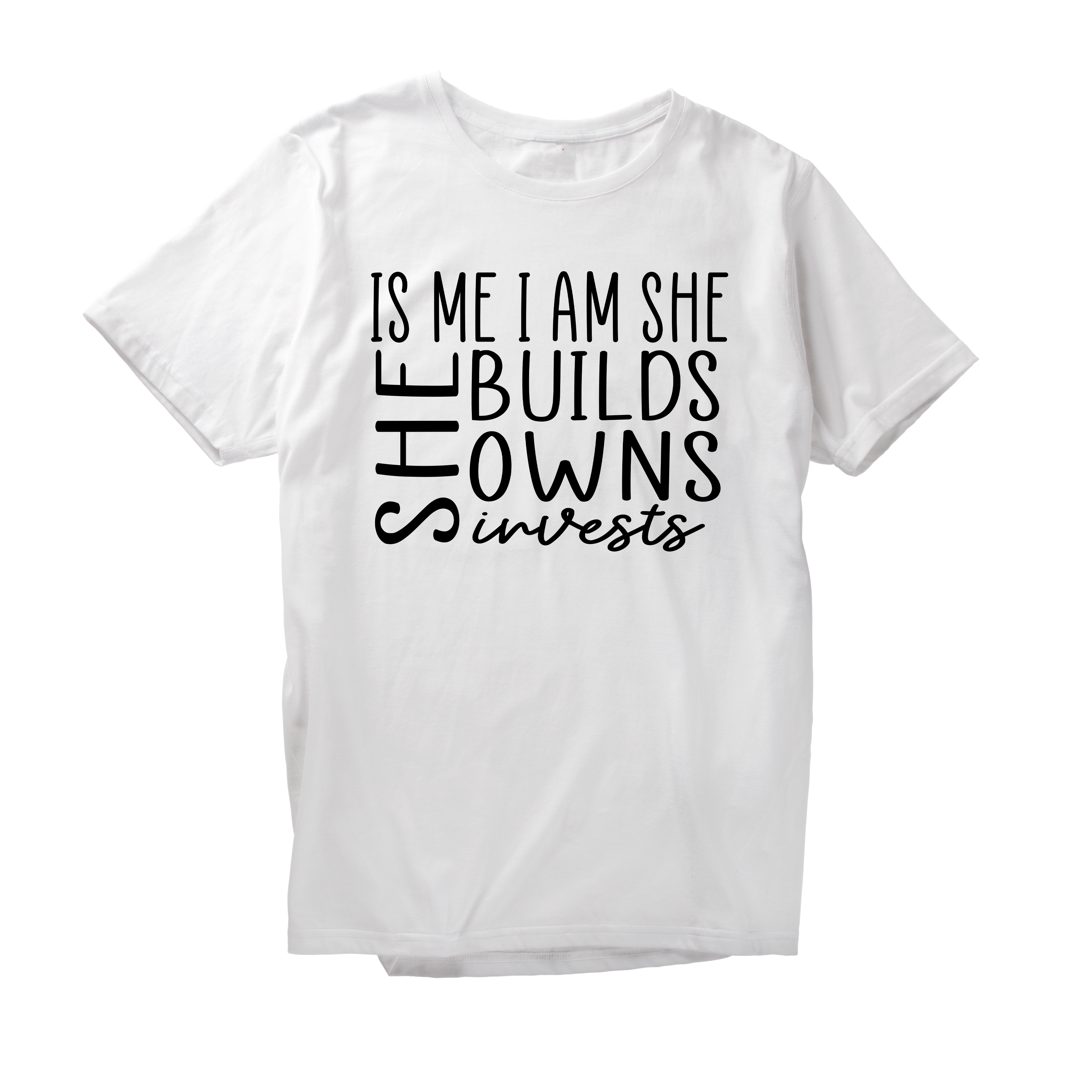 Alfaq Is me i am she builds owns T-Shirt