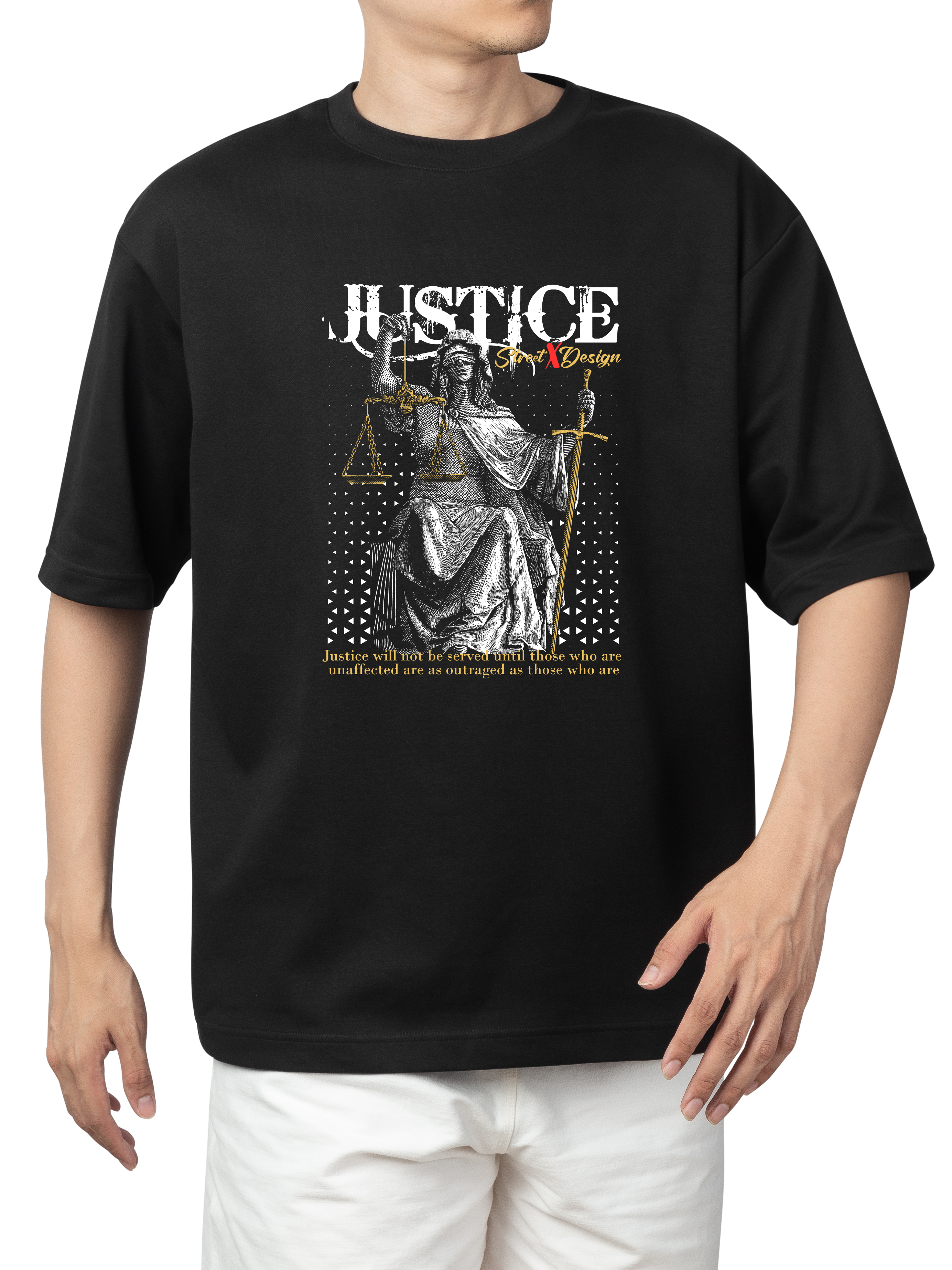 Alfaq Justice Oversized T-shirt