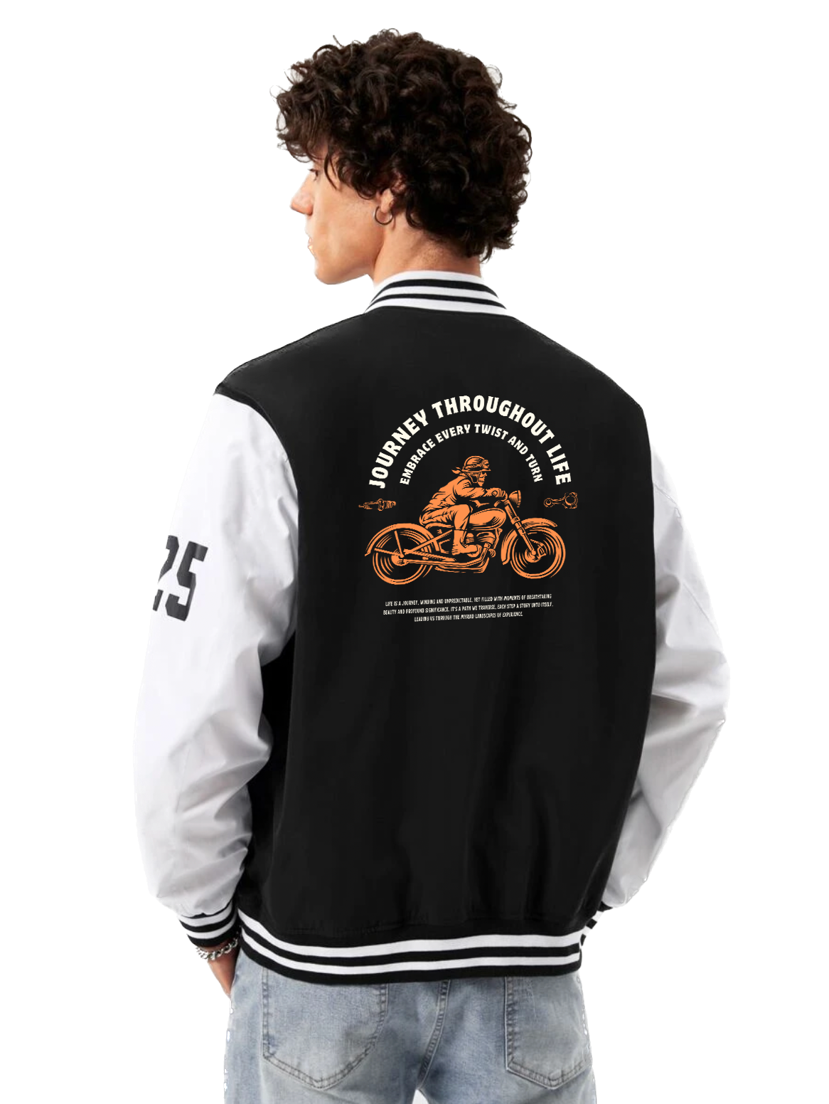 Alfaq Journey Throughout Life Varsity Jacket