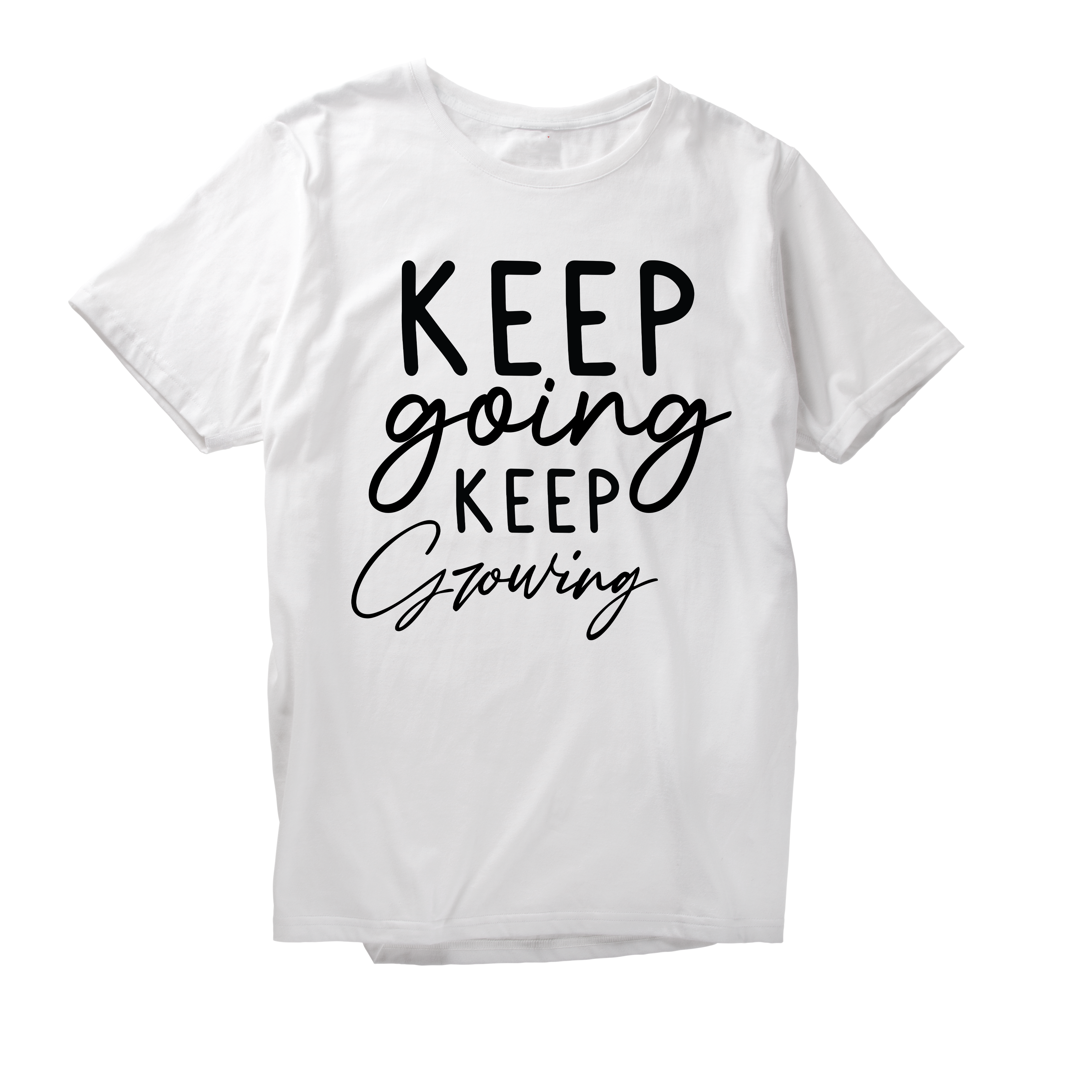 Alfaq Keep going keep Growing T-Shirt