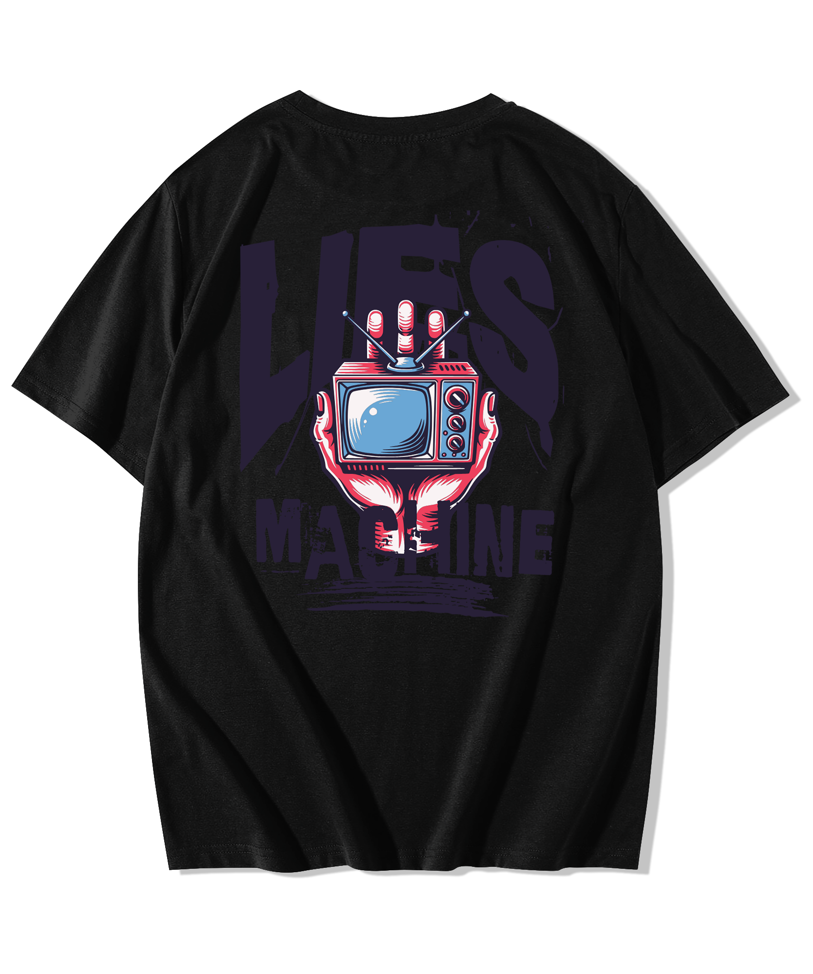 Alfaq Lies Machine Oversized T-Shirt - Alfaq