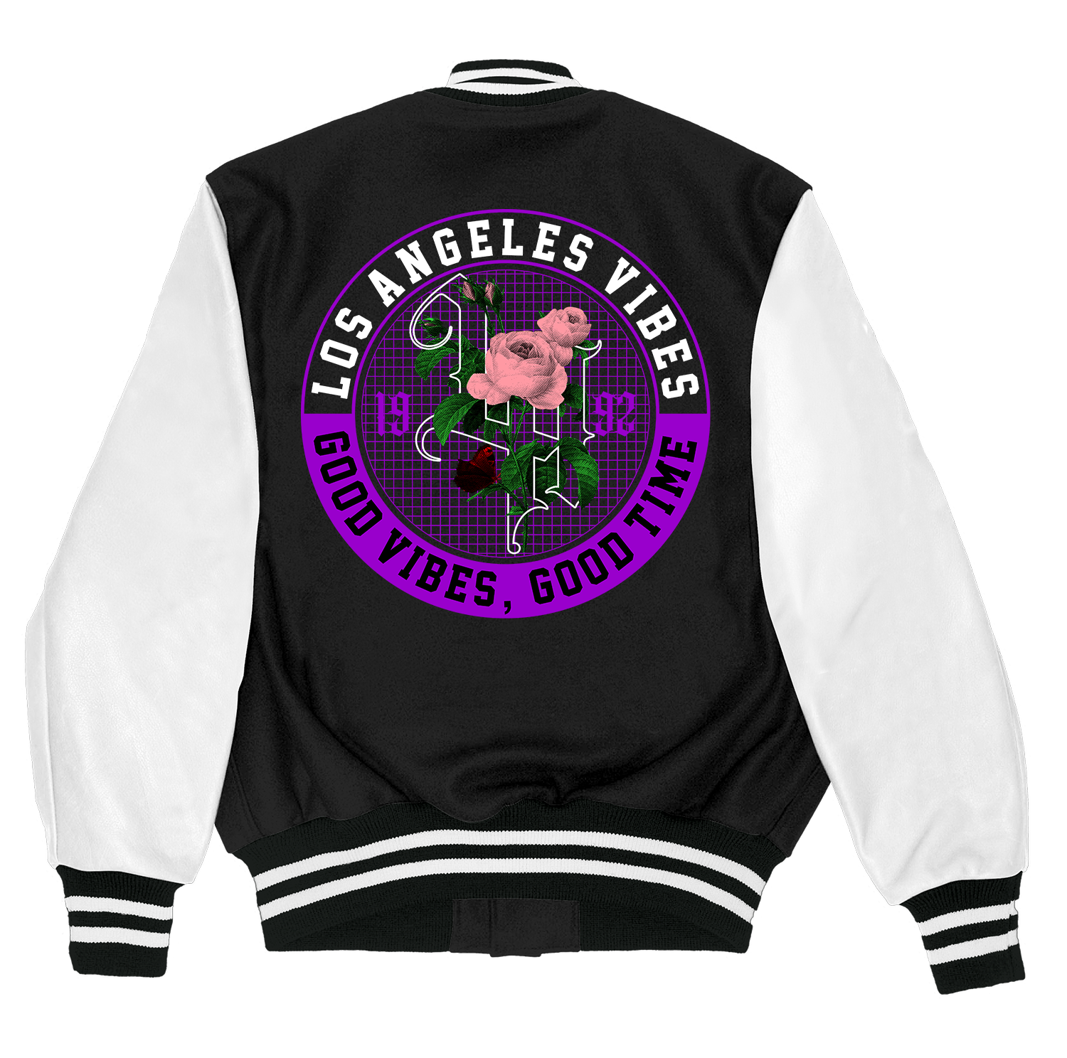 Alfaq Los angeles vibes varsity jacket