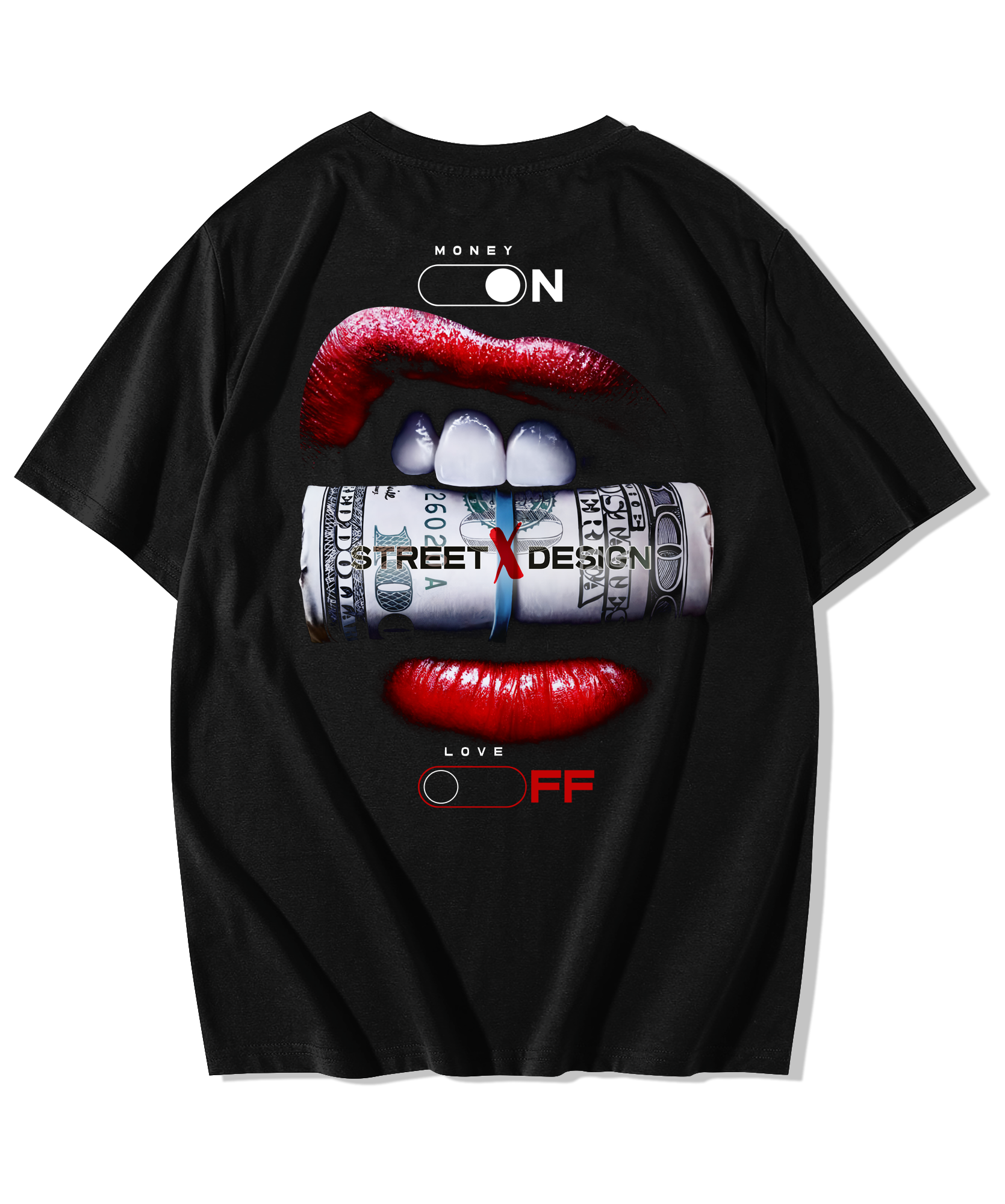 Alfaq Money love Oversized T-Shirt - Alfaq