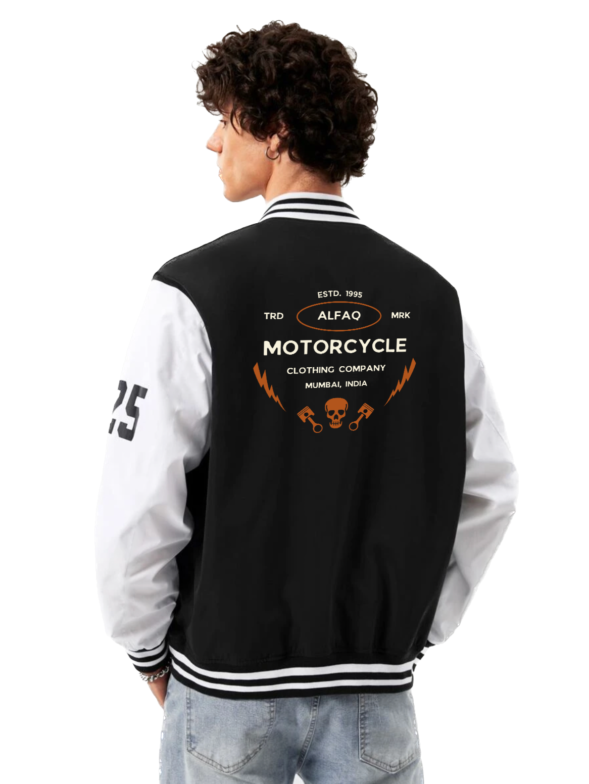 Alfaq Motorcycle Varsity Jacket