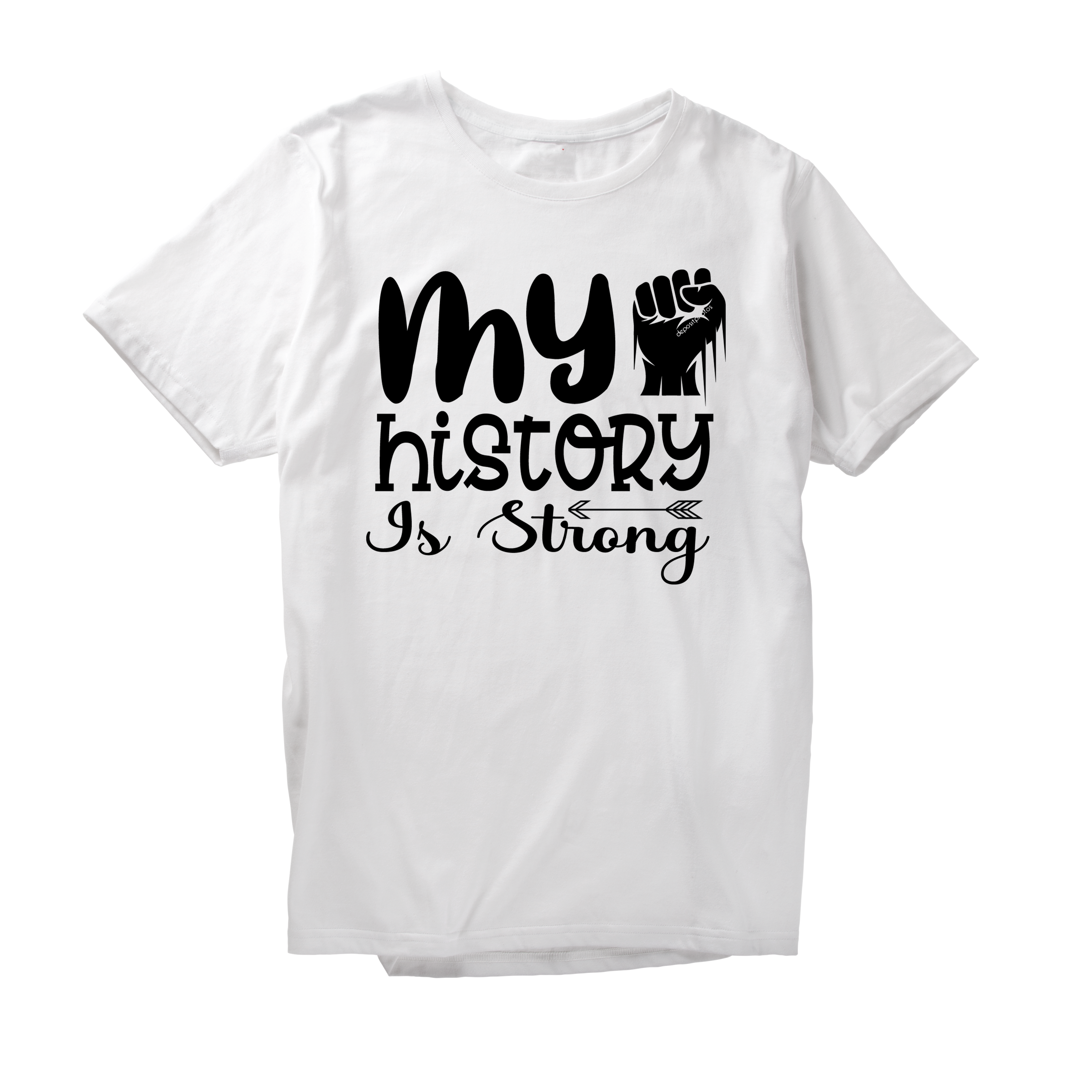 Alfaq My history is strong T-Shirt