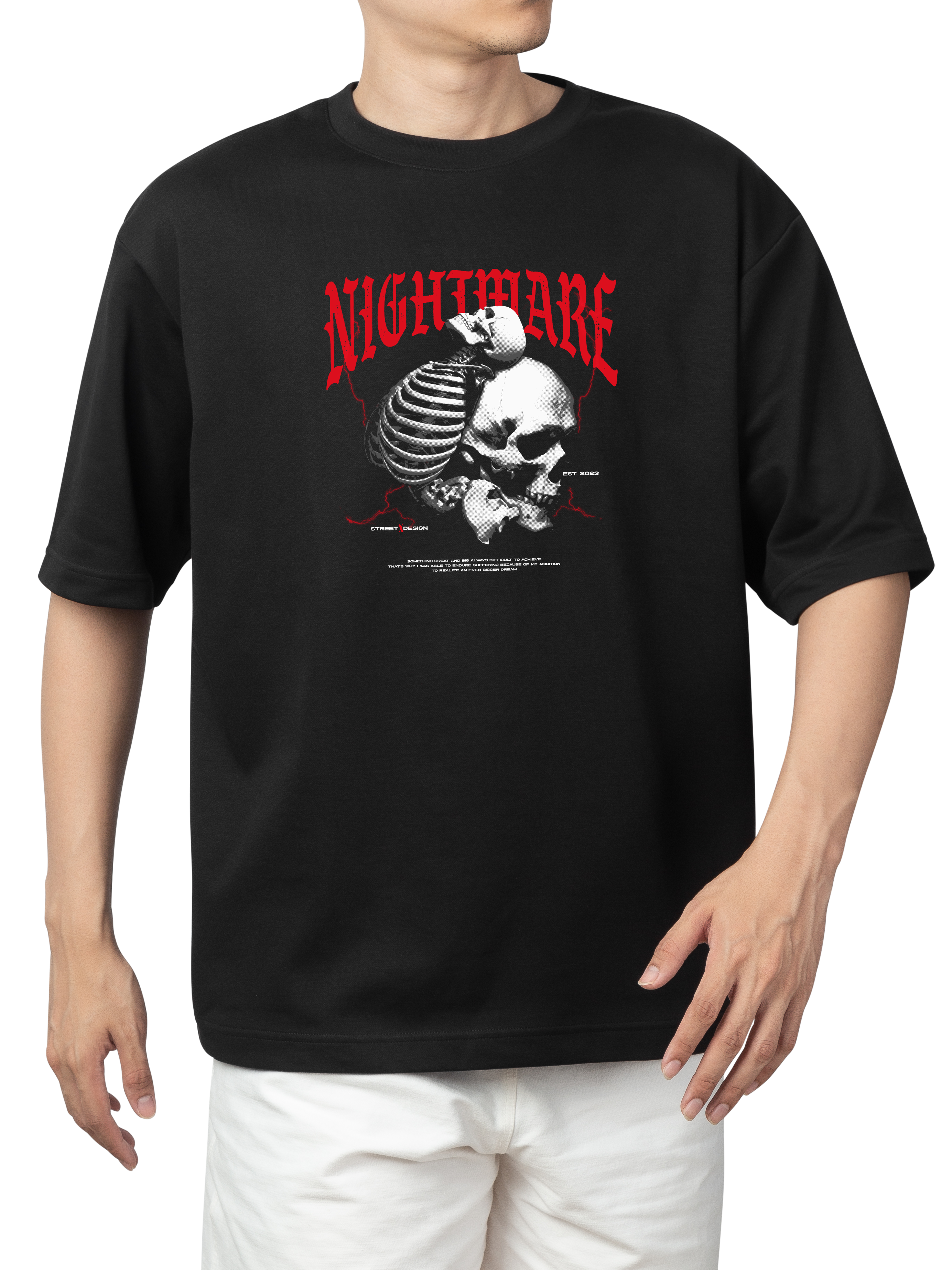 Alfaq Nightmare 1 Oversized T-shirt