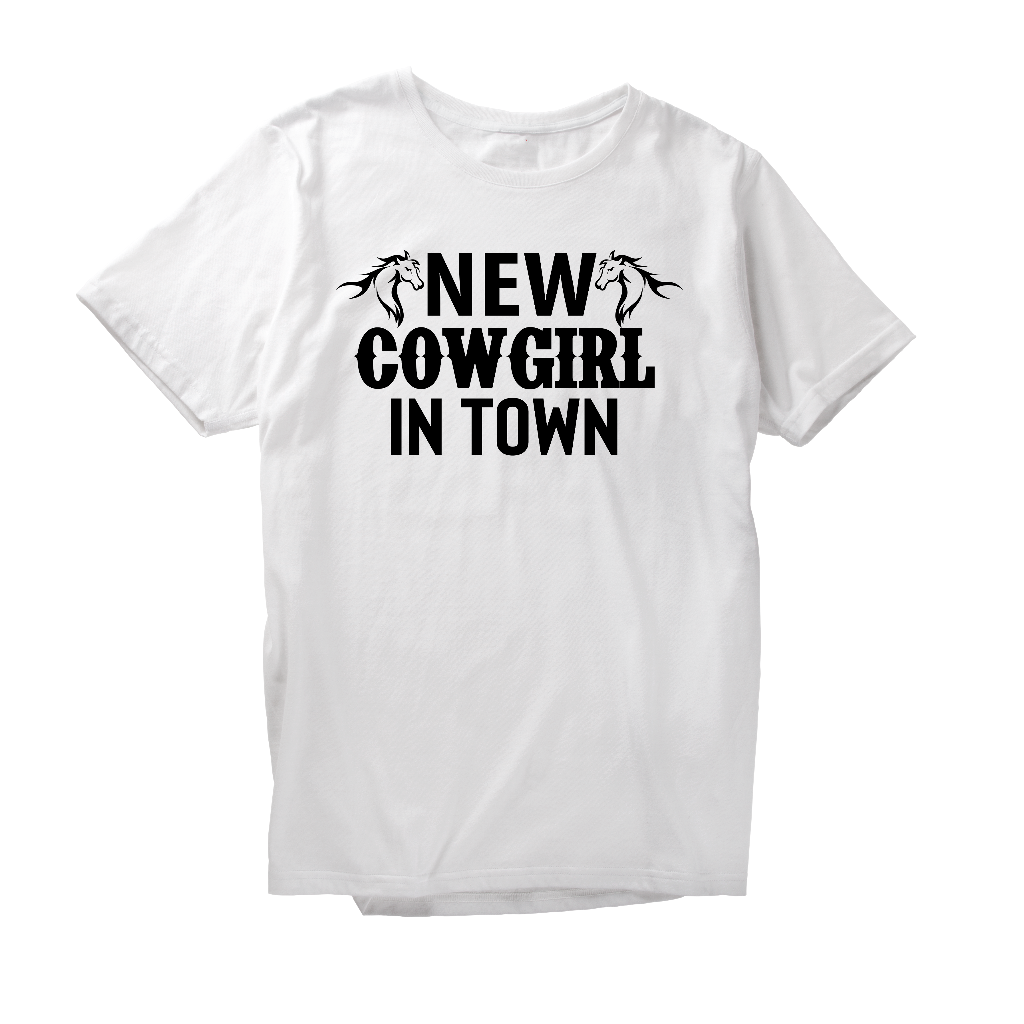 Alfaq New cowgirl in town T-Shirt