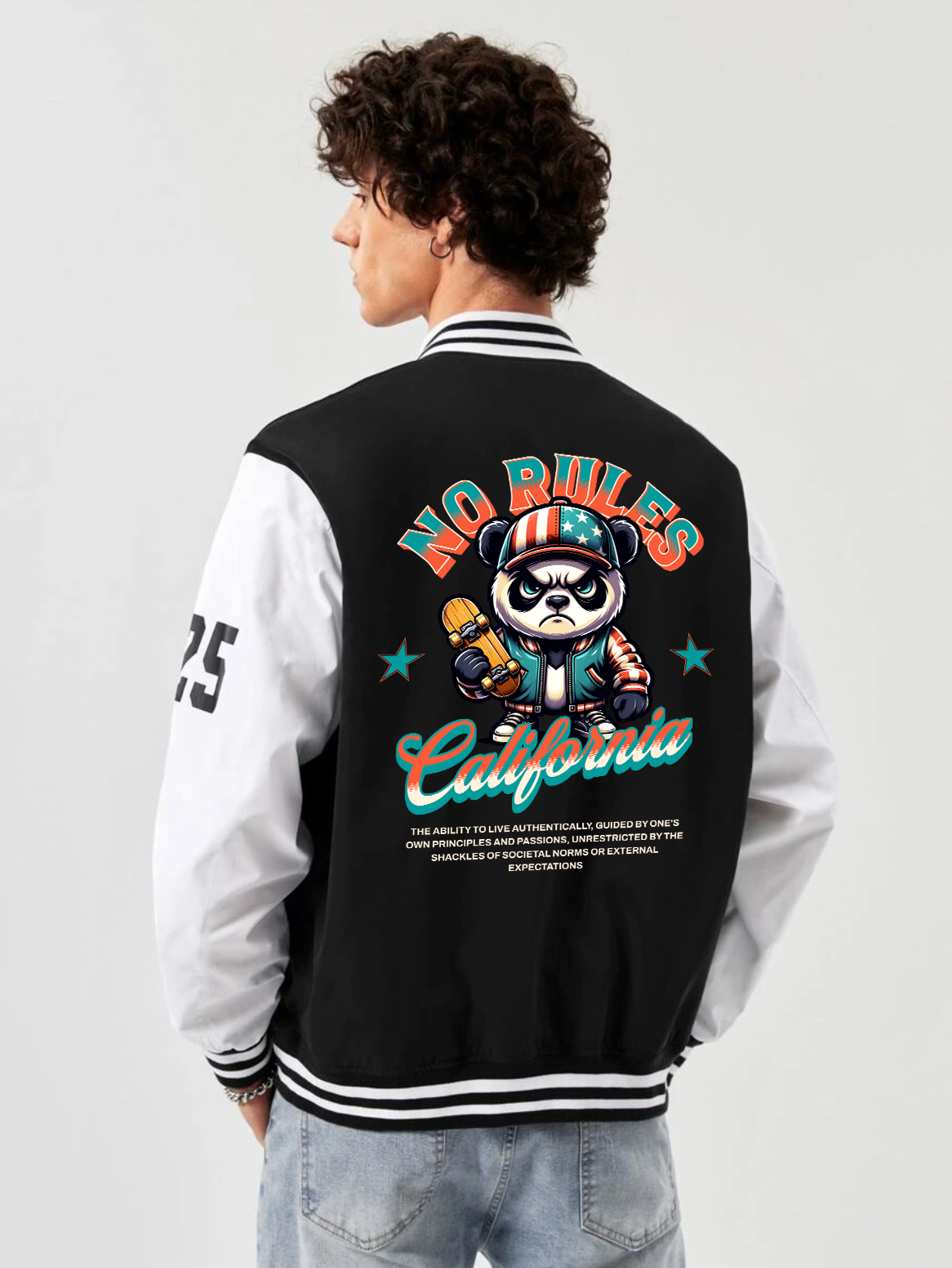 No Rules Varsity Jacket