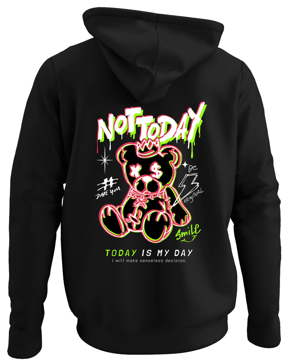 Alfaq Not to day Hoodie