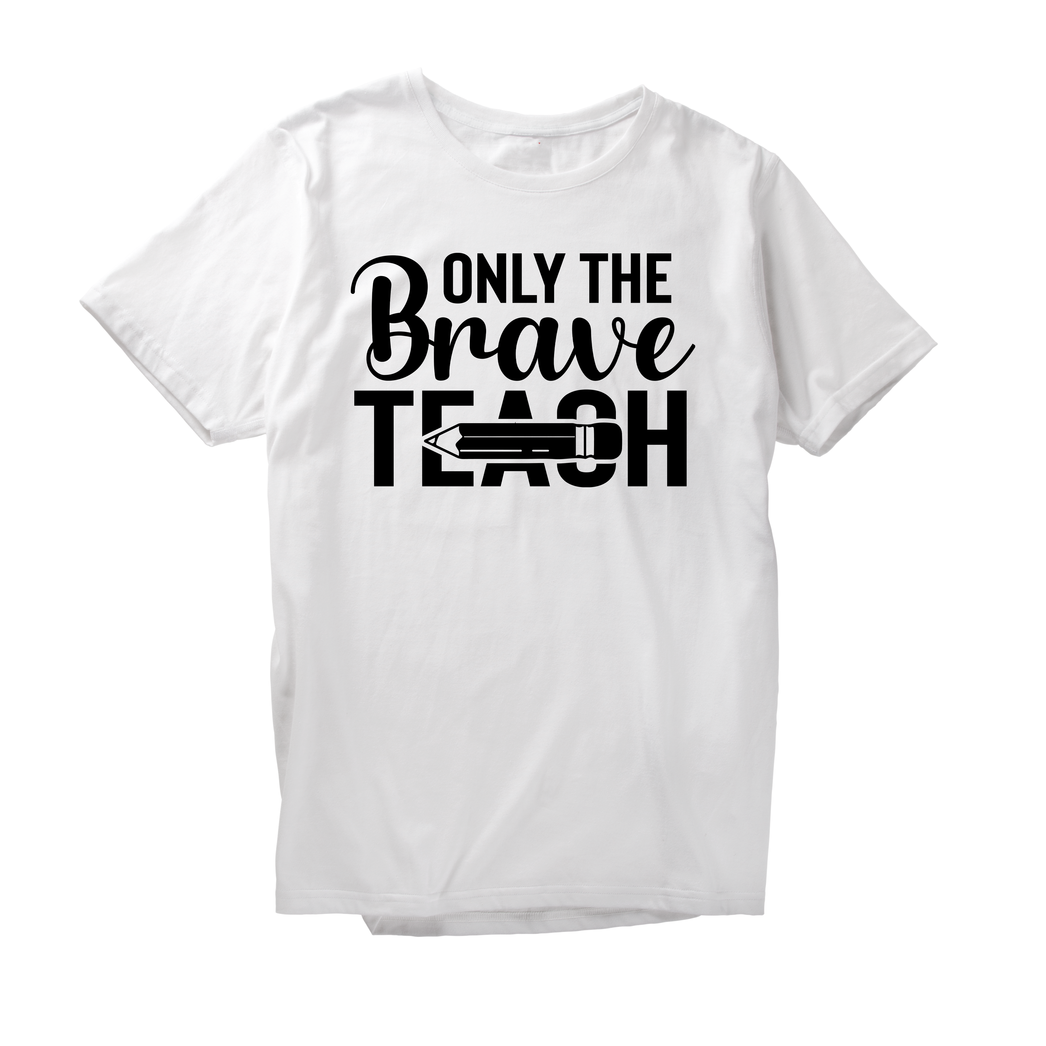Alfaq Only the brave teach T-Shirt