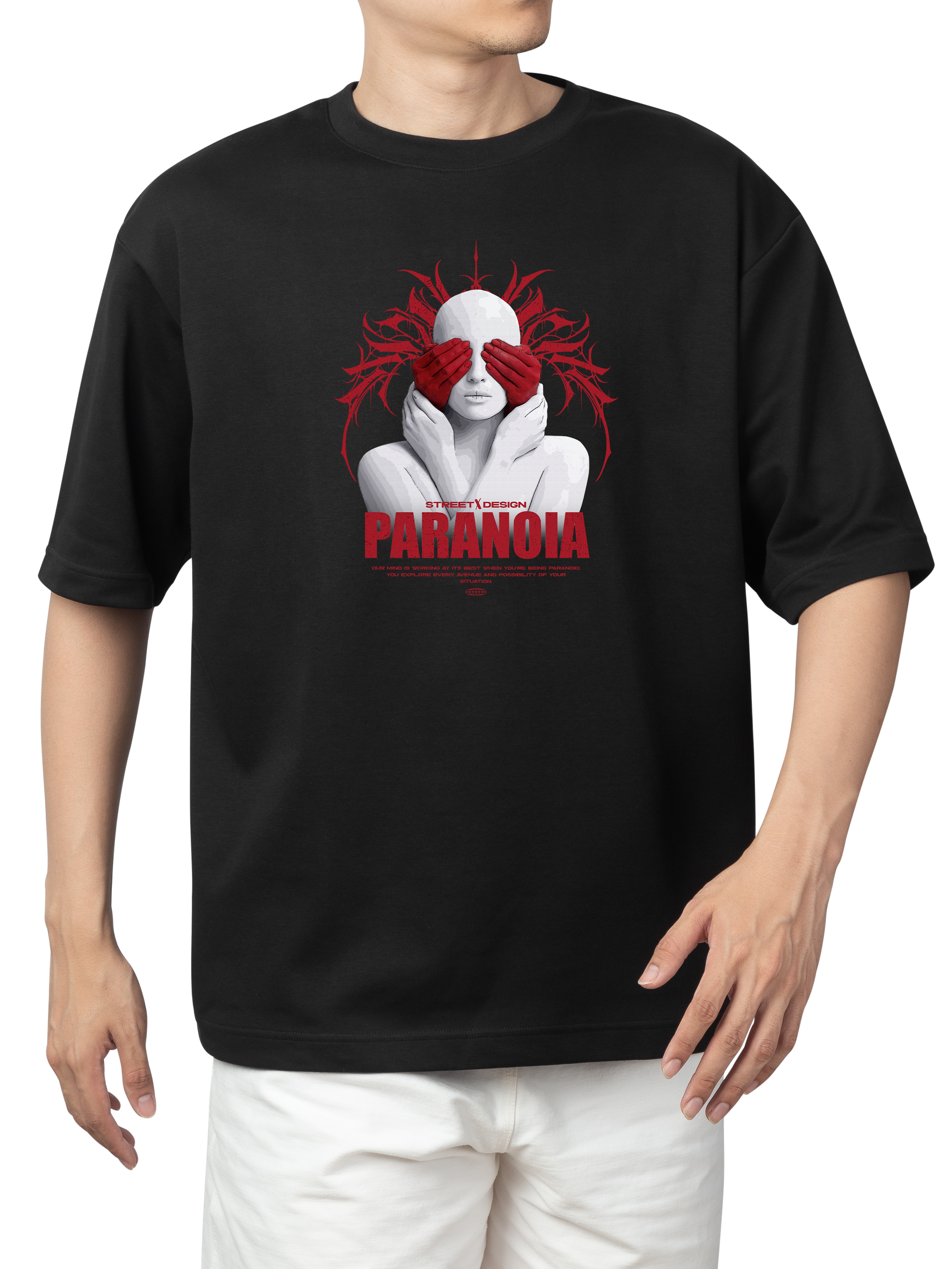 Alfaq Paranoia Oversized T-shirt
