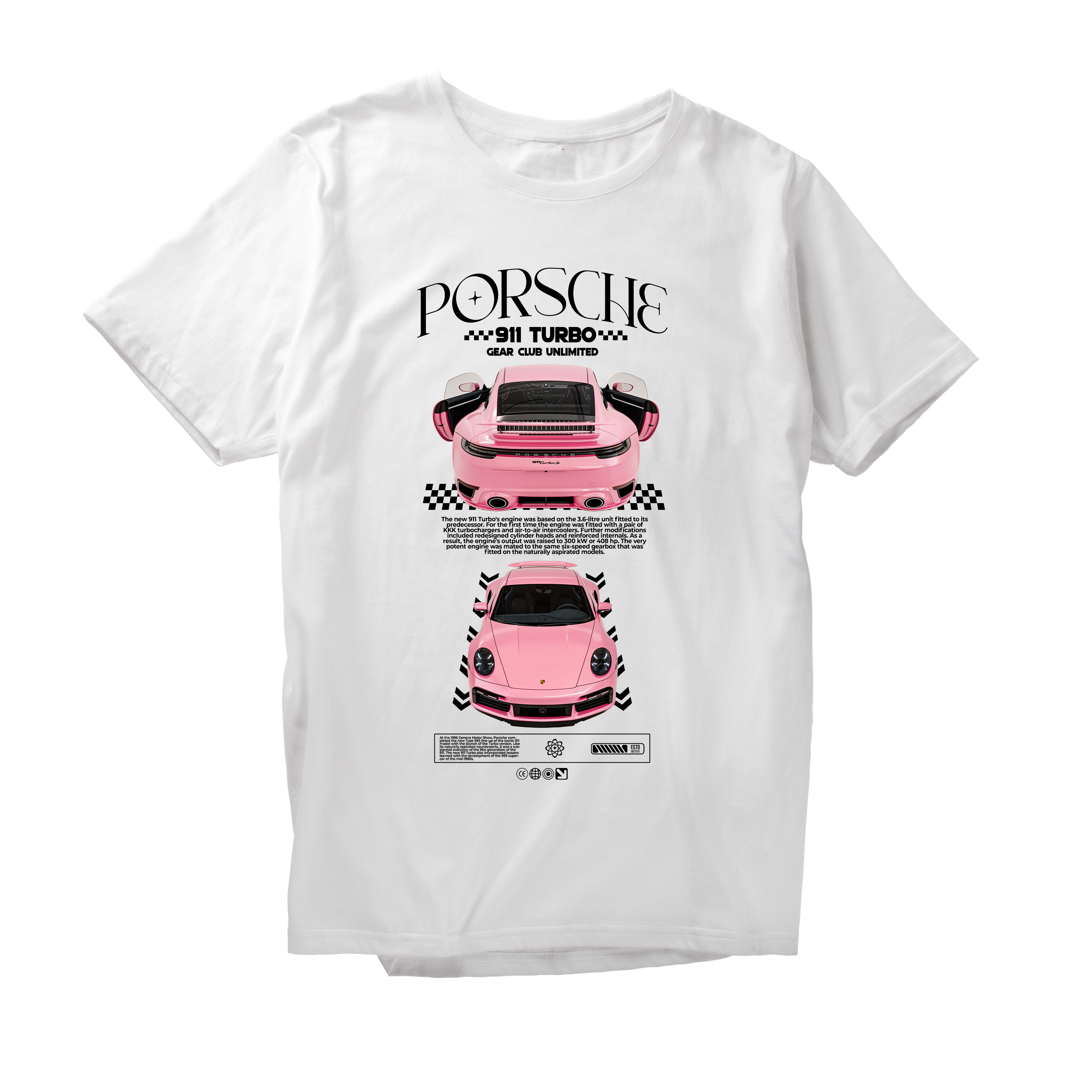 Alfaq PORSCHE 911 TURBO S T-Shirt
