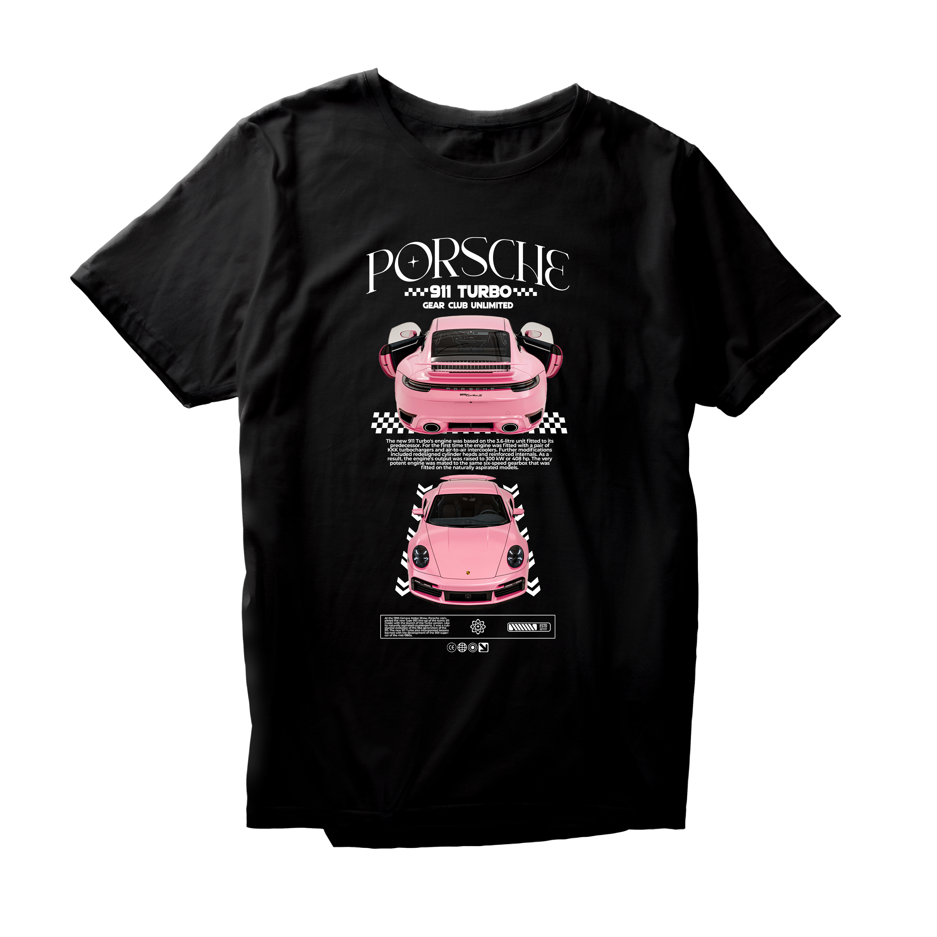 Alfaq PORSCHE 911 TURBO S V2 T-Shirt
