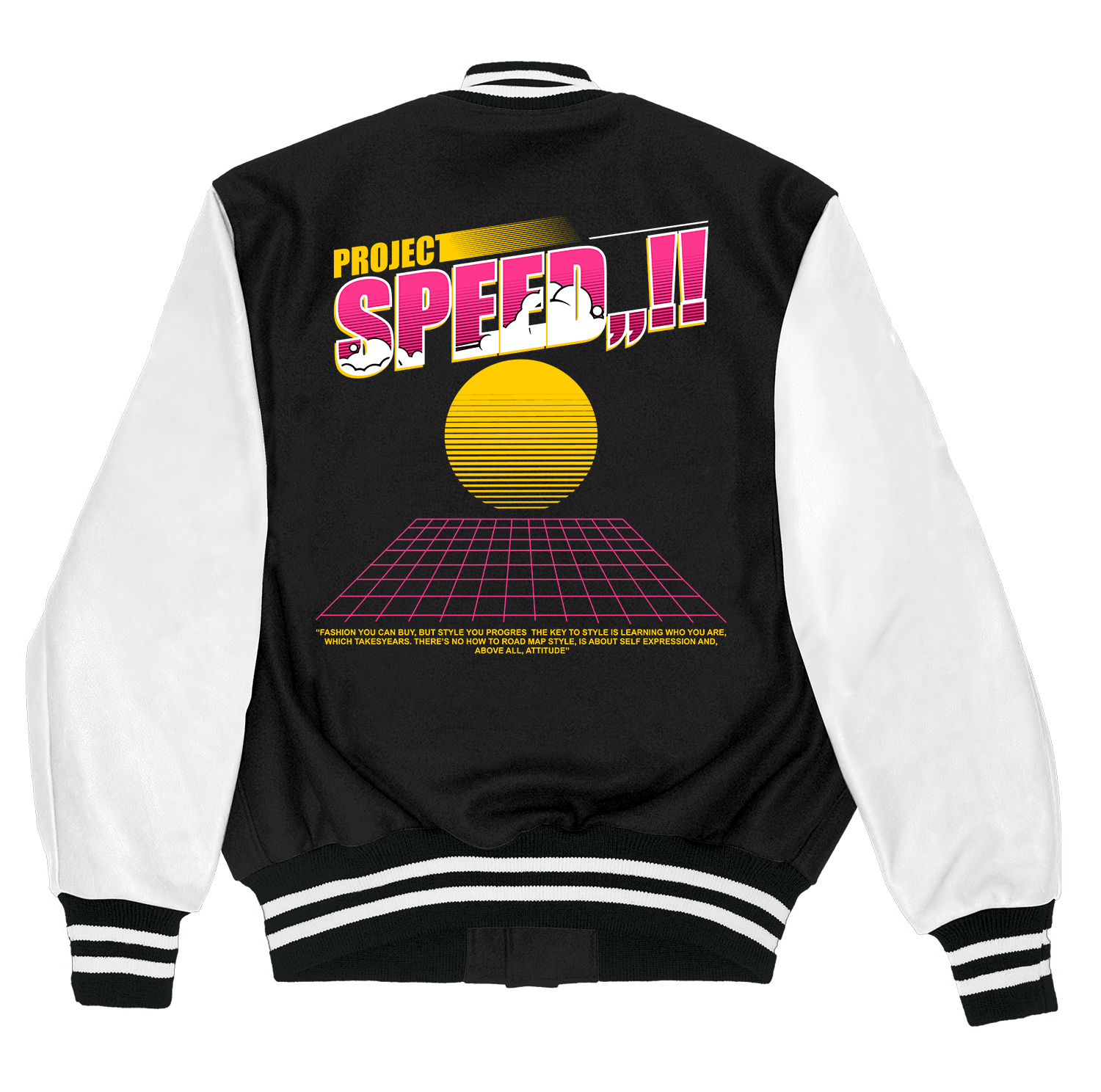 Alfaq Projec speed varsity jacket
