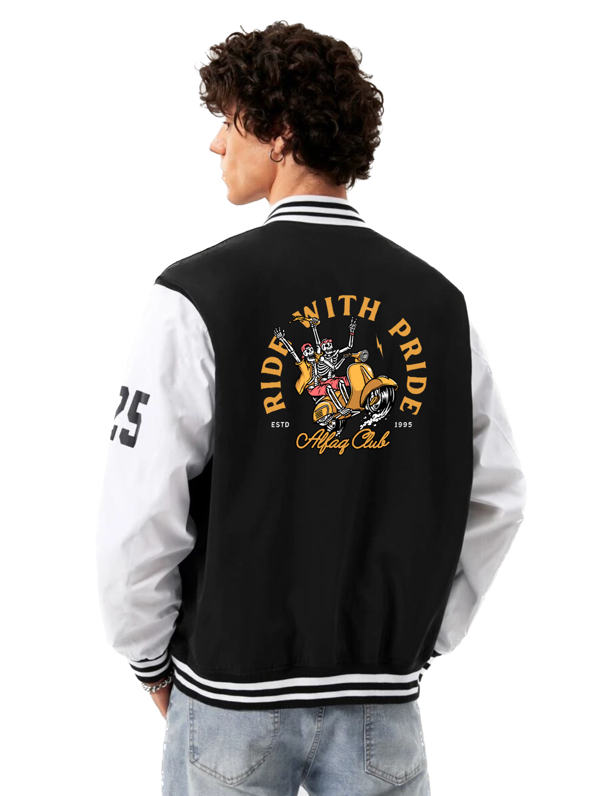 Alfaq Ride With Pride Varsity Jacket