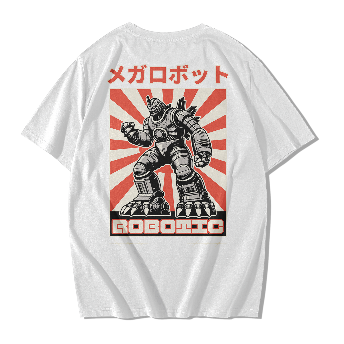 Alfaq Robotic Oversized T-Shirt for Men