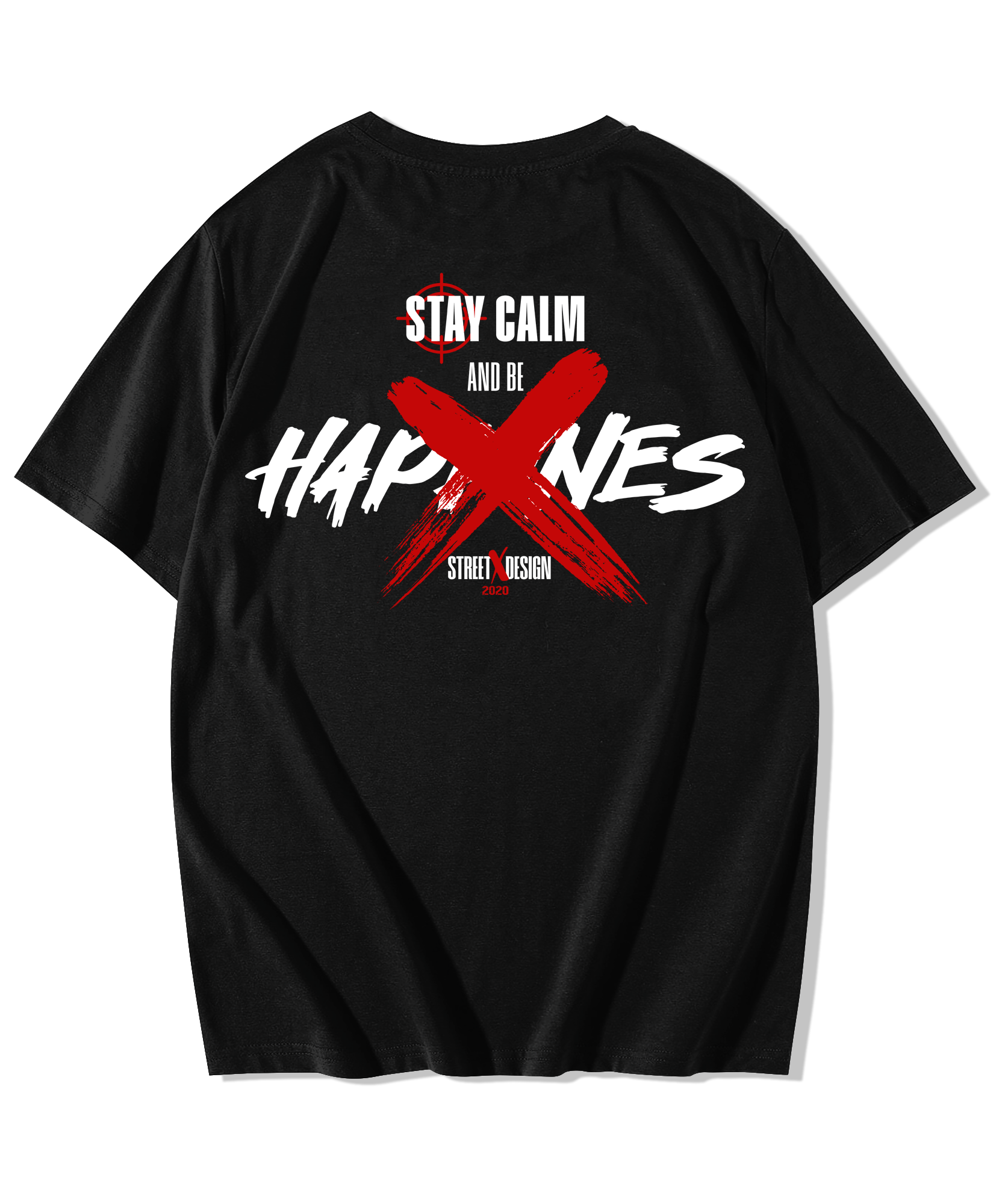 Alfaq Stay calm Oversized T-Shirt - Alfaq