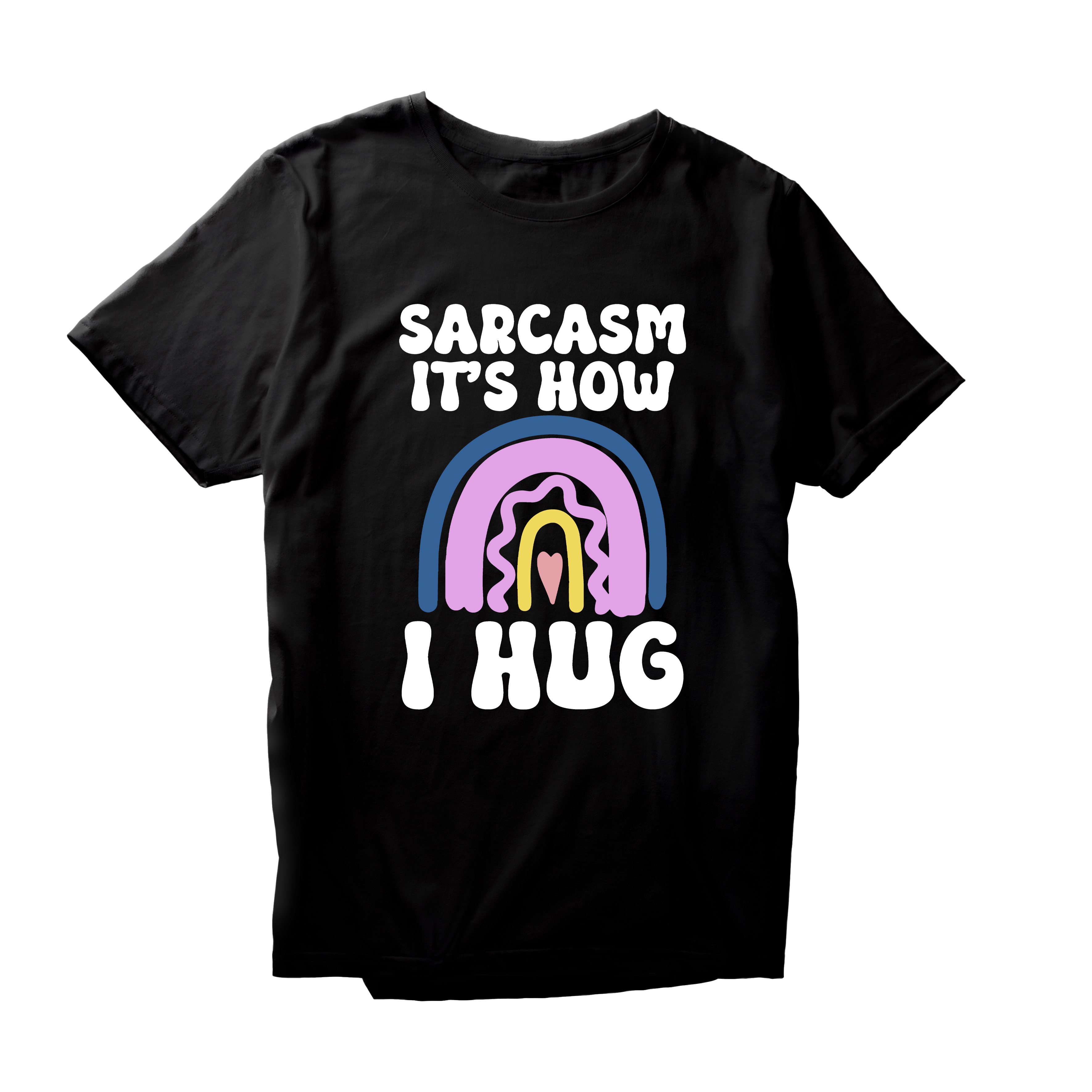 Alfaq Sarcasm It's How I Hug 2 T-Shirt
