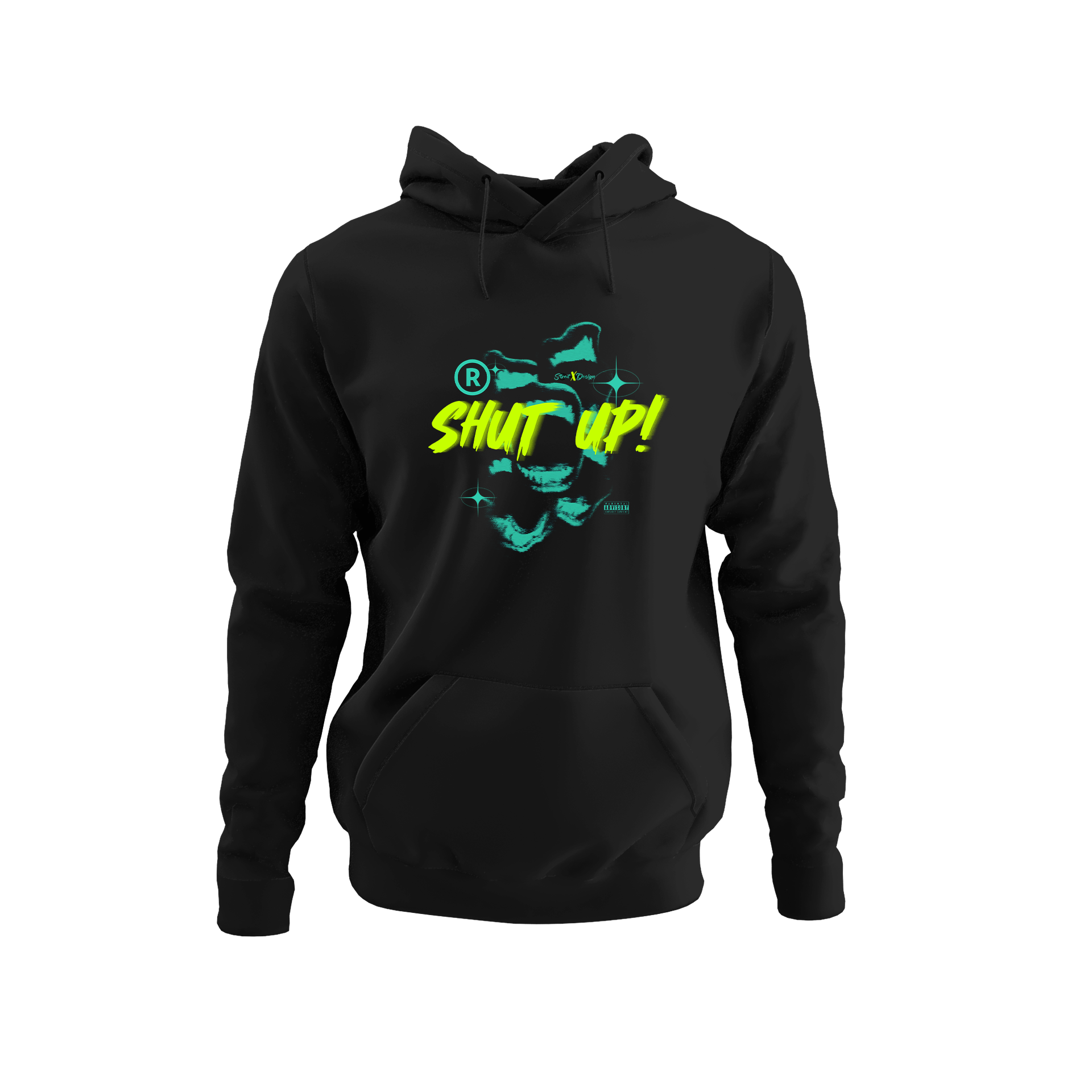 Alfaq Shut up Hoodie