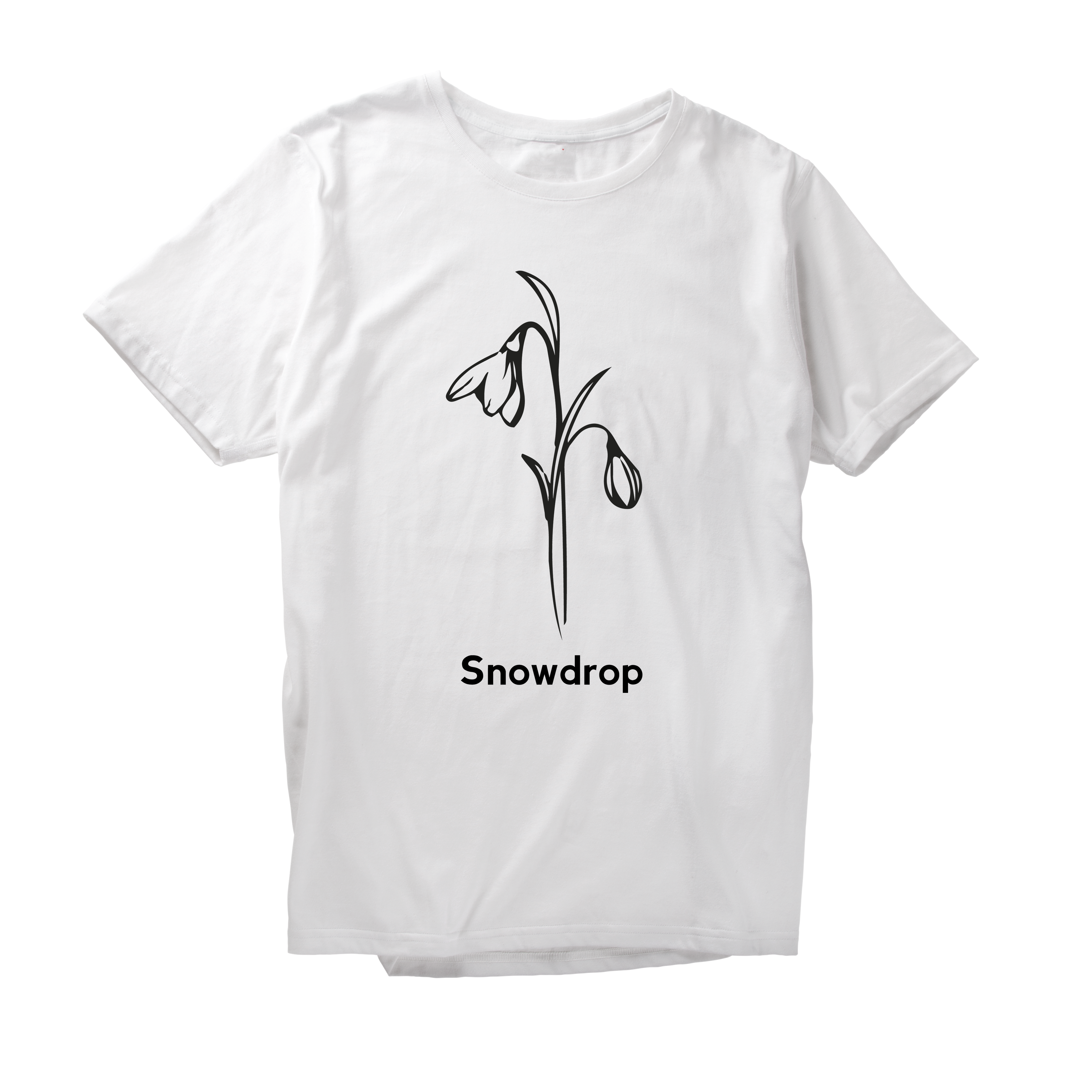 Alfaq Snowdrip Flower T-Shirt