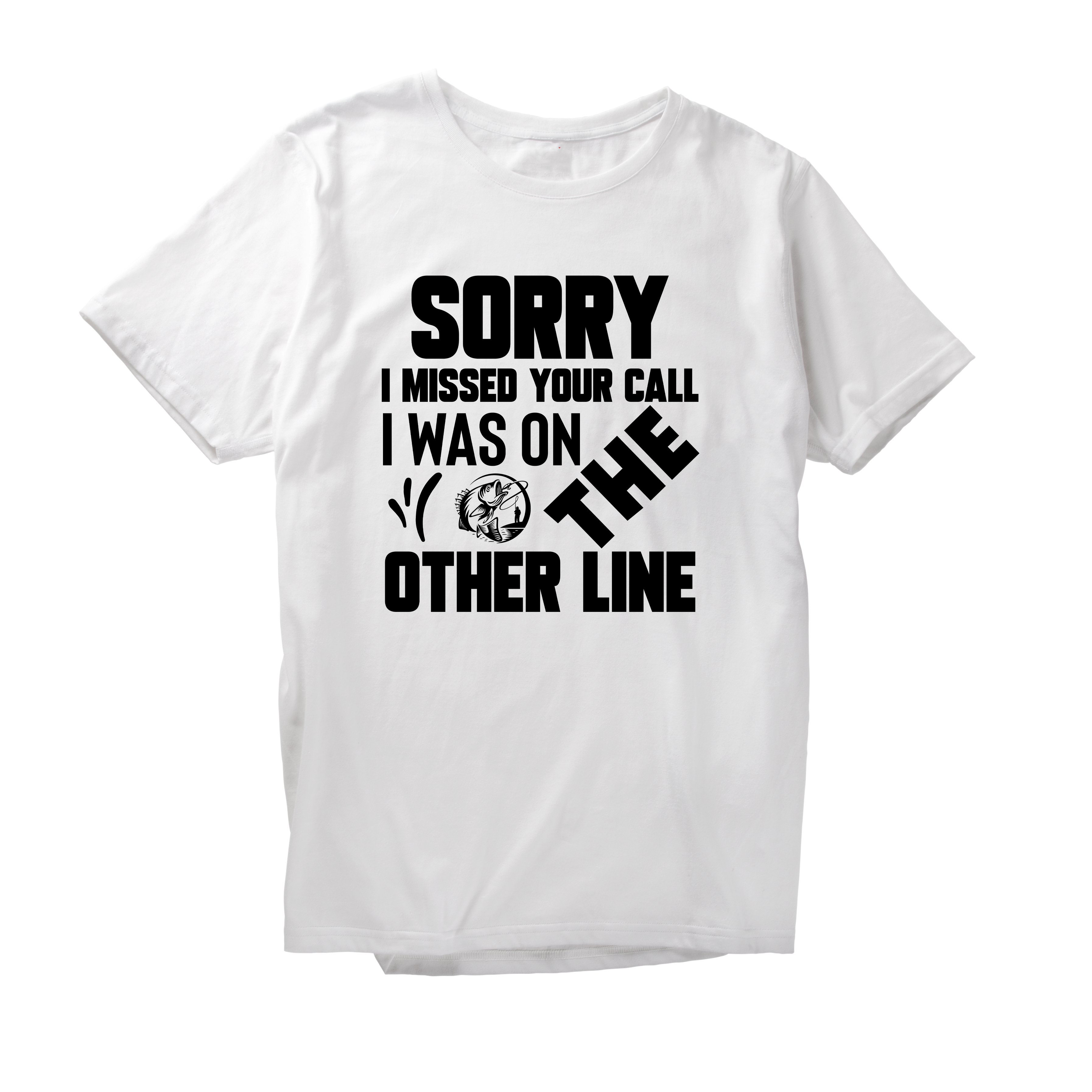 Alfaq Sorry I Messed Your Call I Was On The Other Line T-Shirt