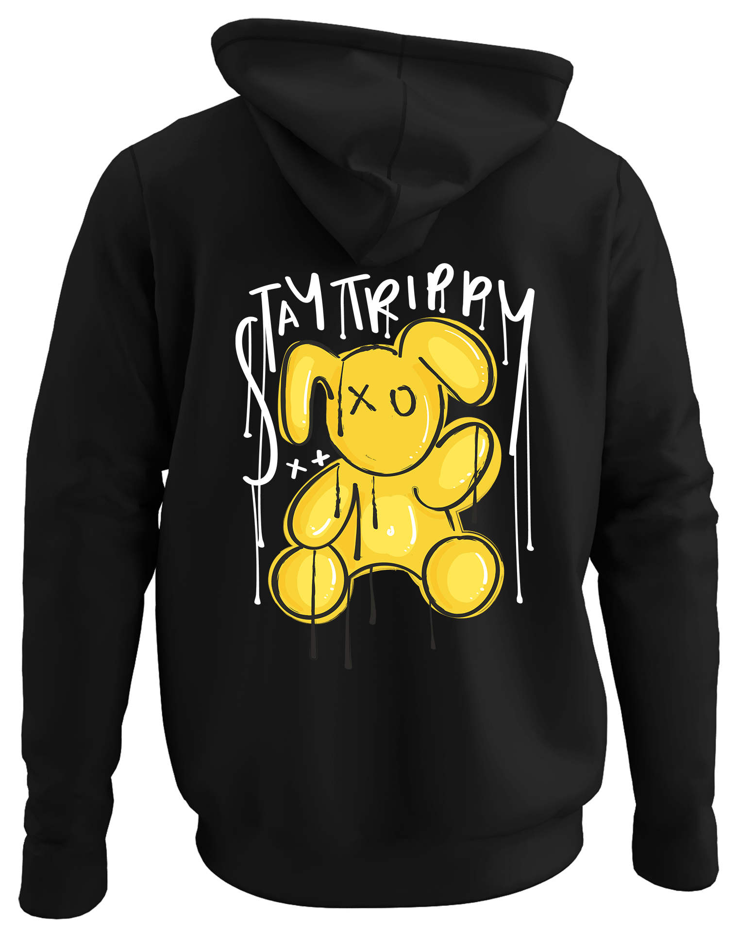 Alafq Stay trippy bear hoodie