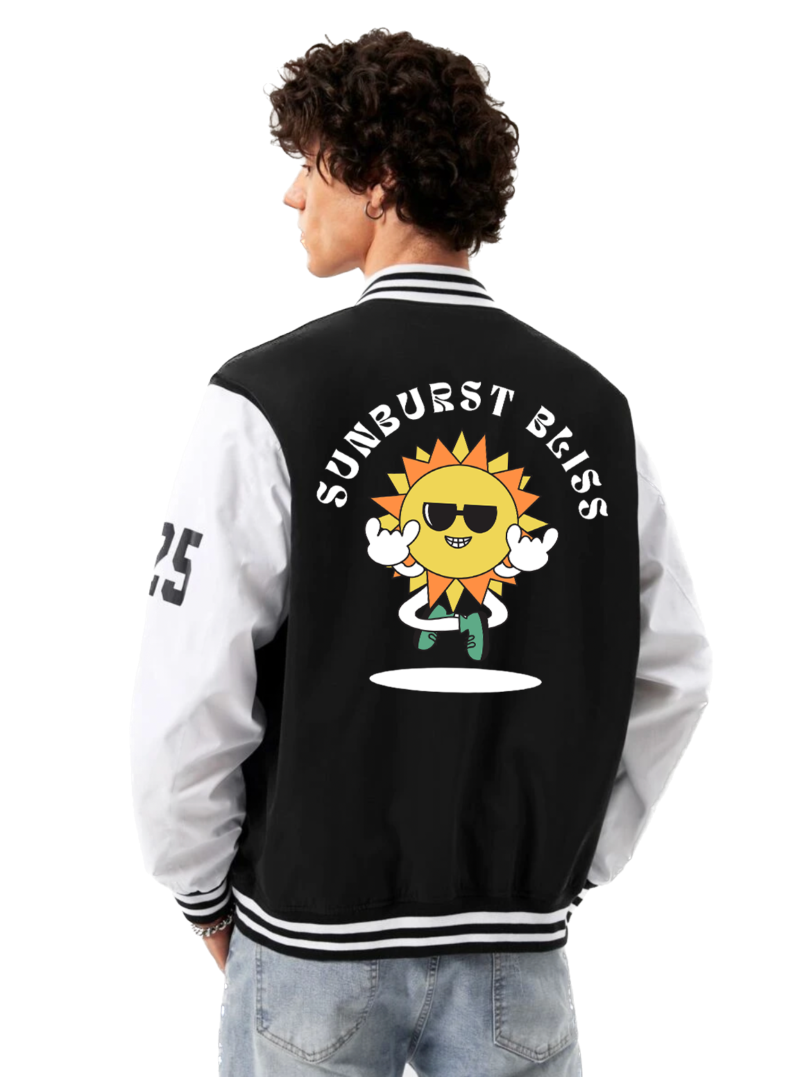 Alfaq Sunburst Varsity Jacket