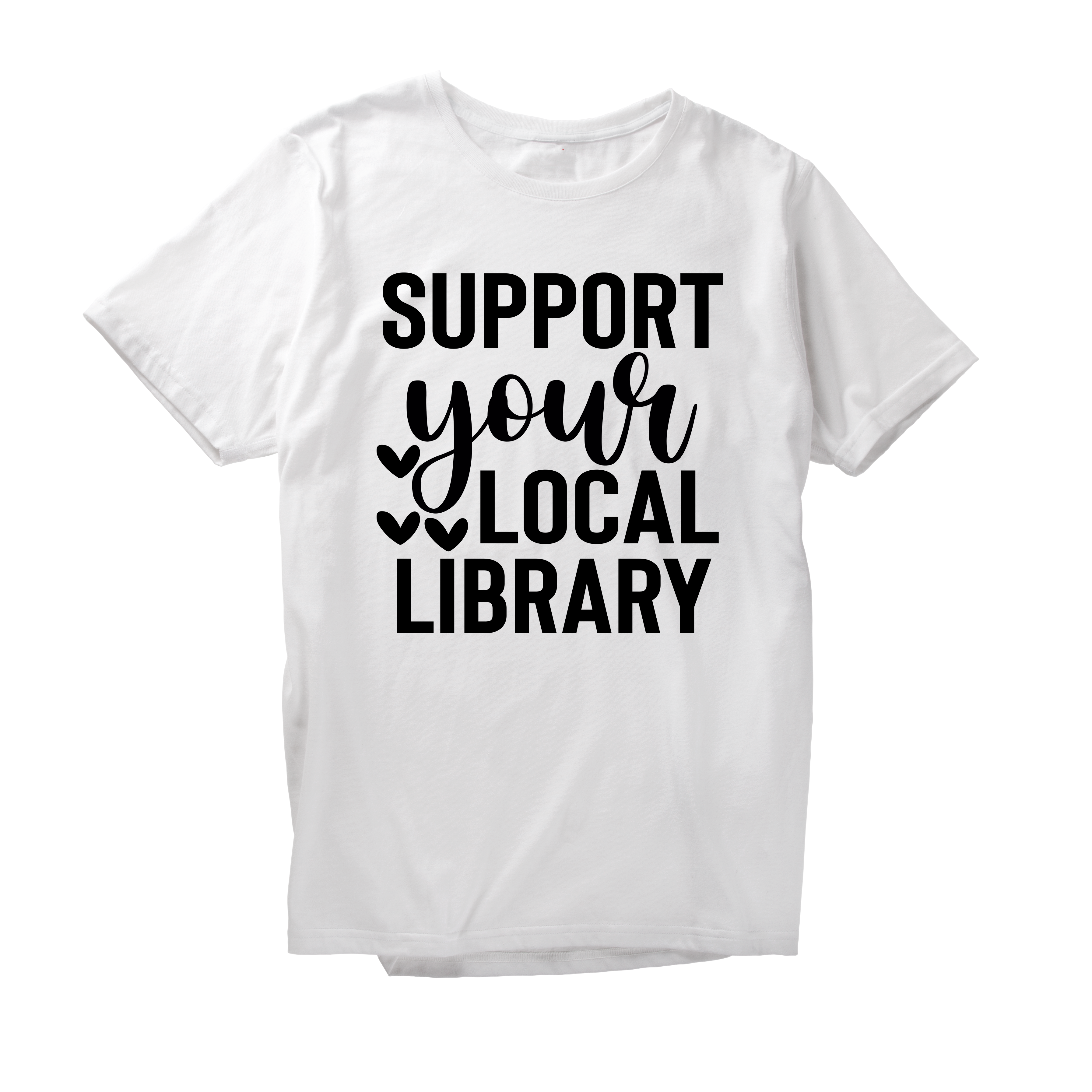 Alfaq Support your local library T-Shirt