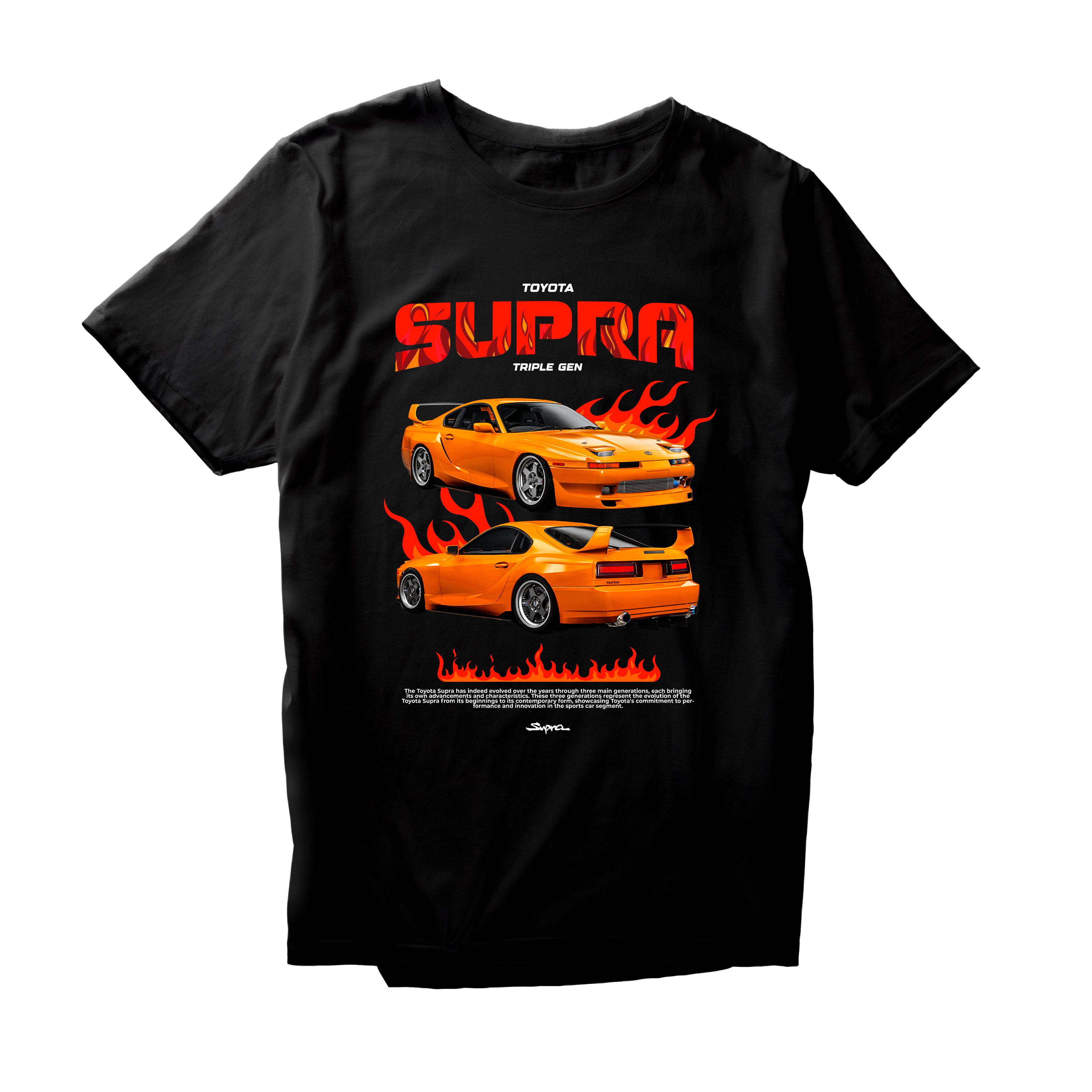 Alfaq TOYOTA SUPRA 3GEN T-Shirt