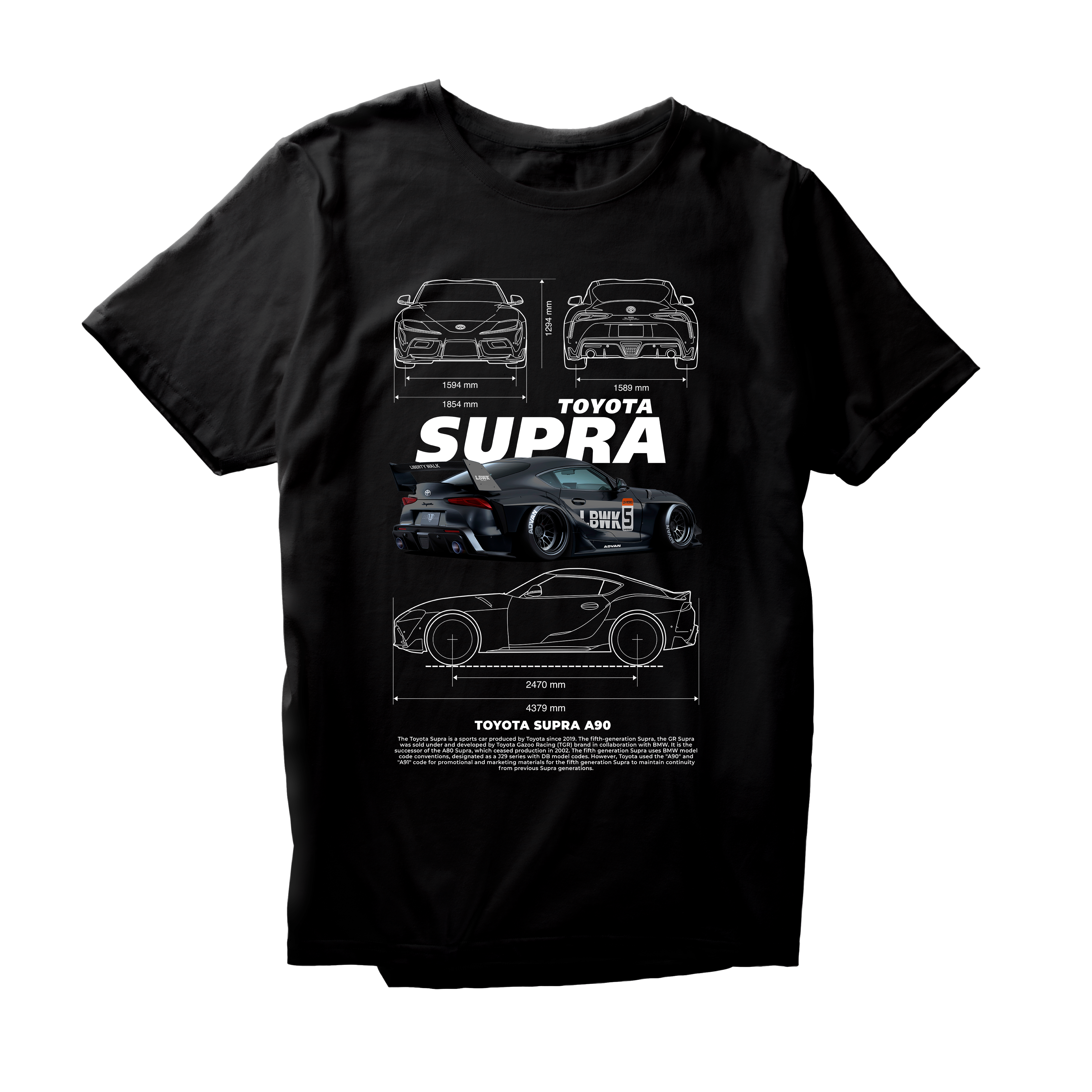 Alfaq TOYOTA SUPRA A90 T-Shirt