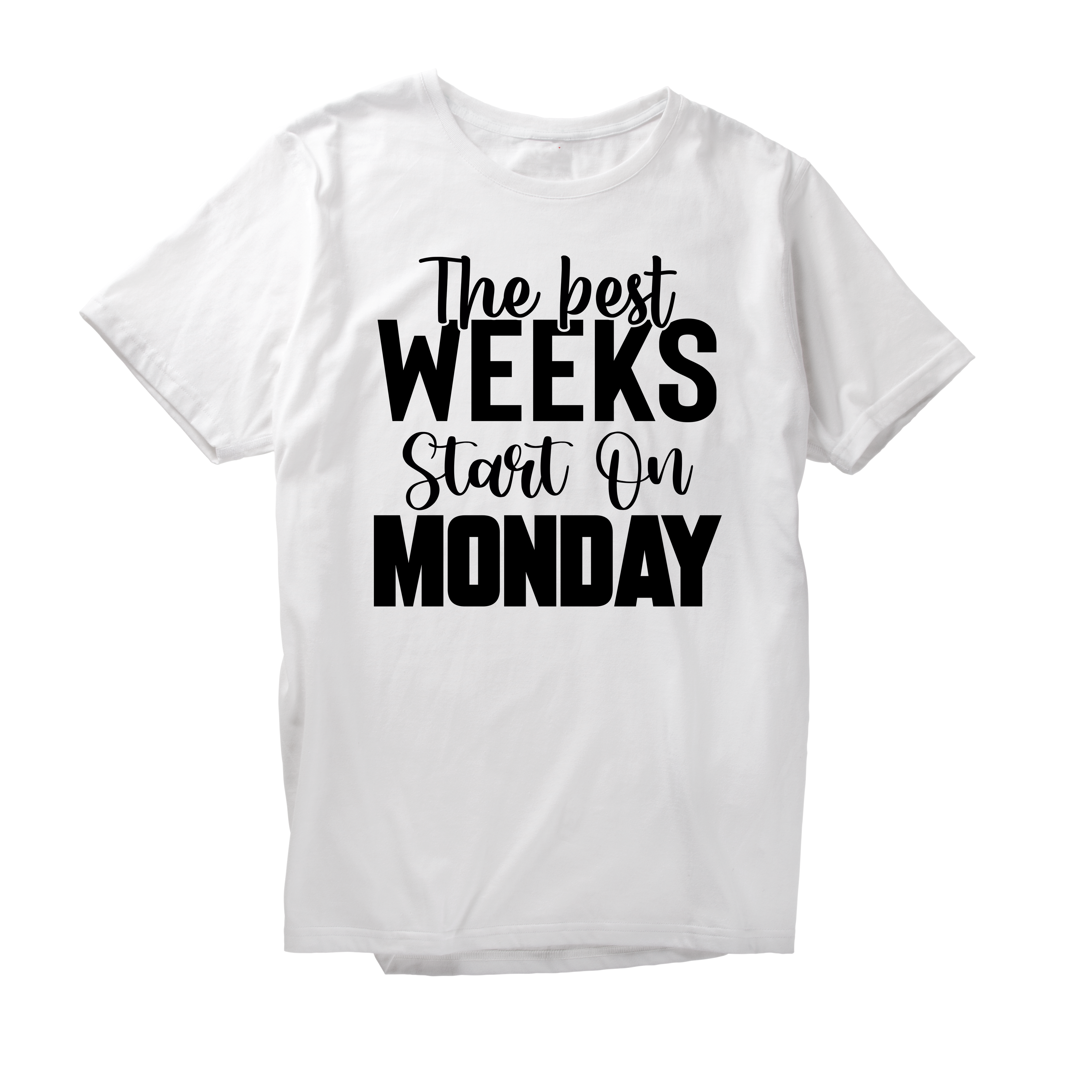 Alfaq The best weeks start on monday T-Shirt