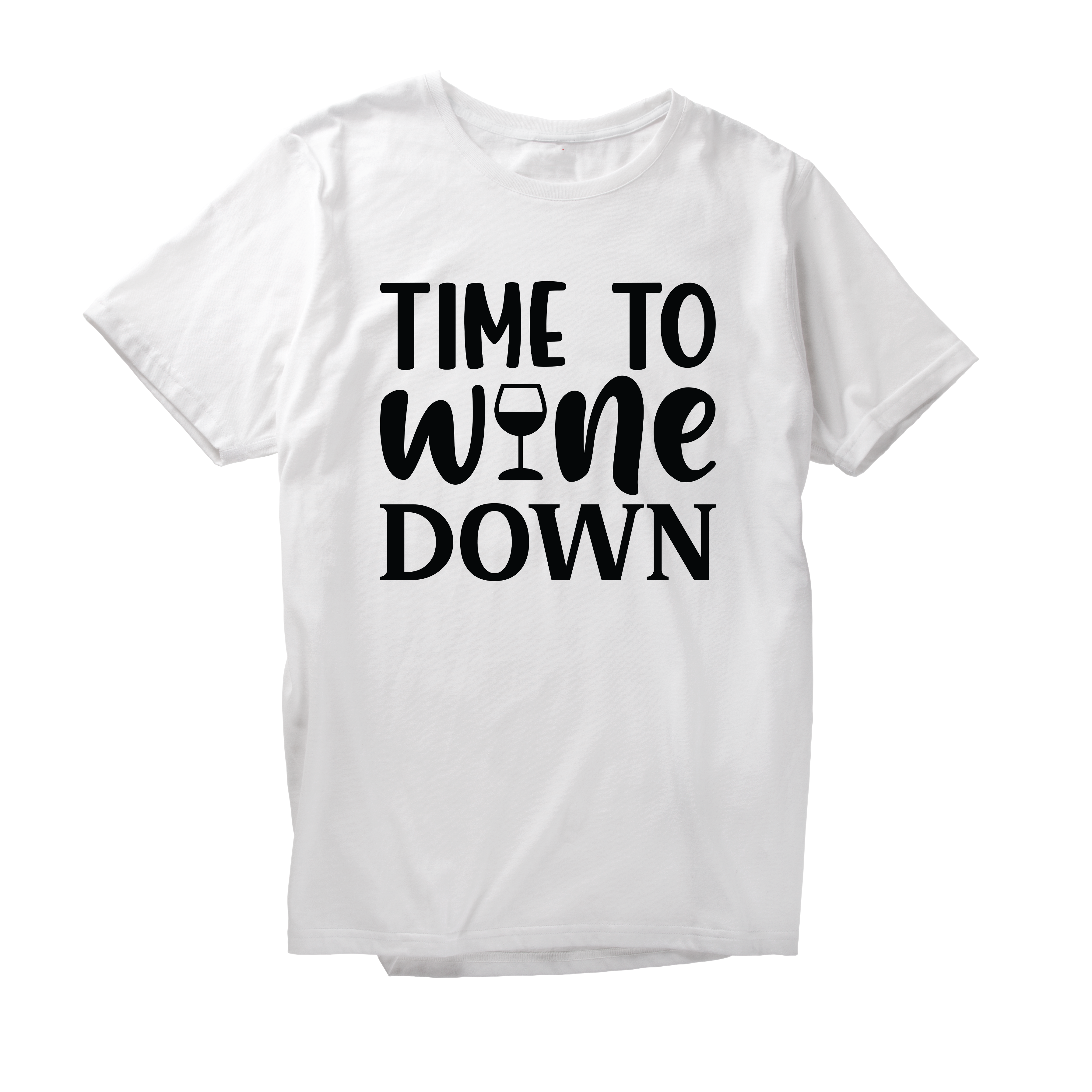Alfaq Time To Wine Down T-Shirt