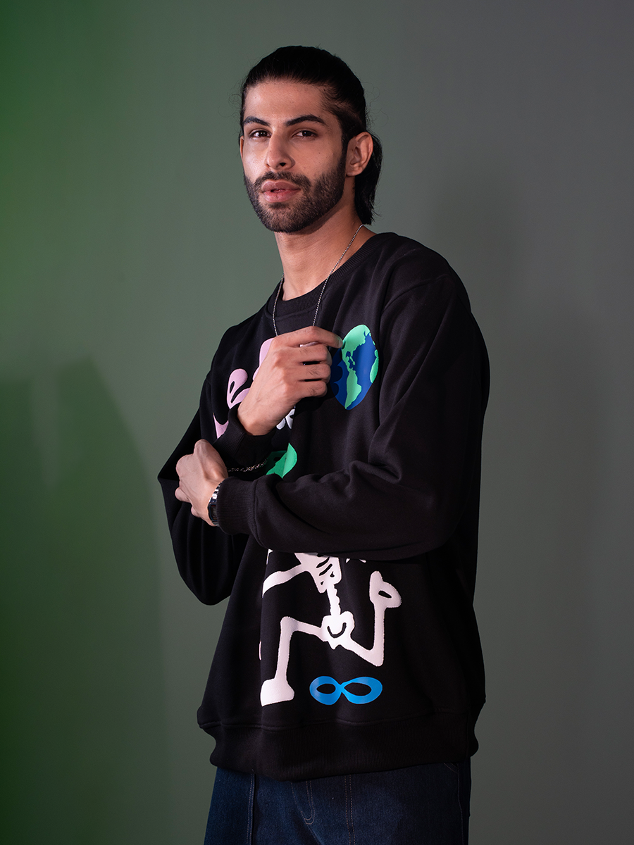 Alfaq Left The World Sweatshirt