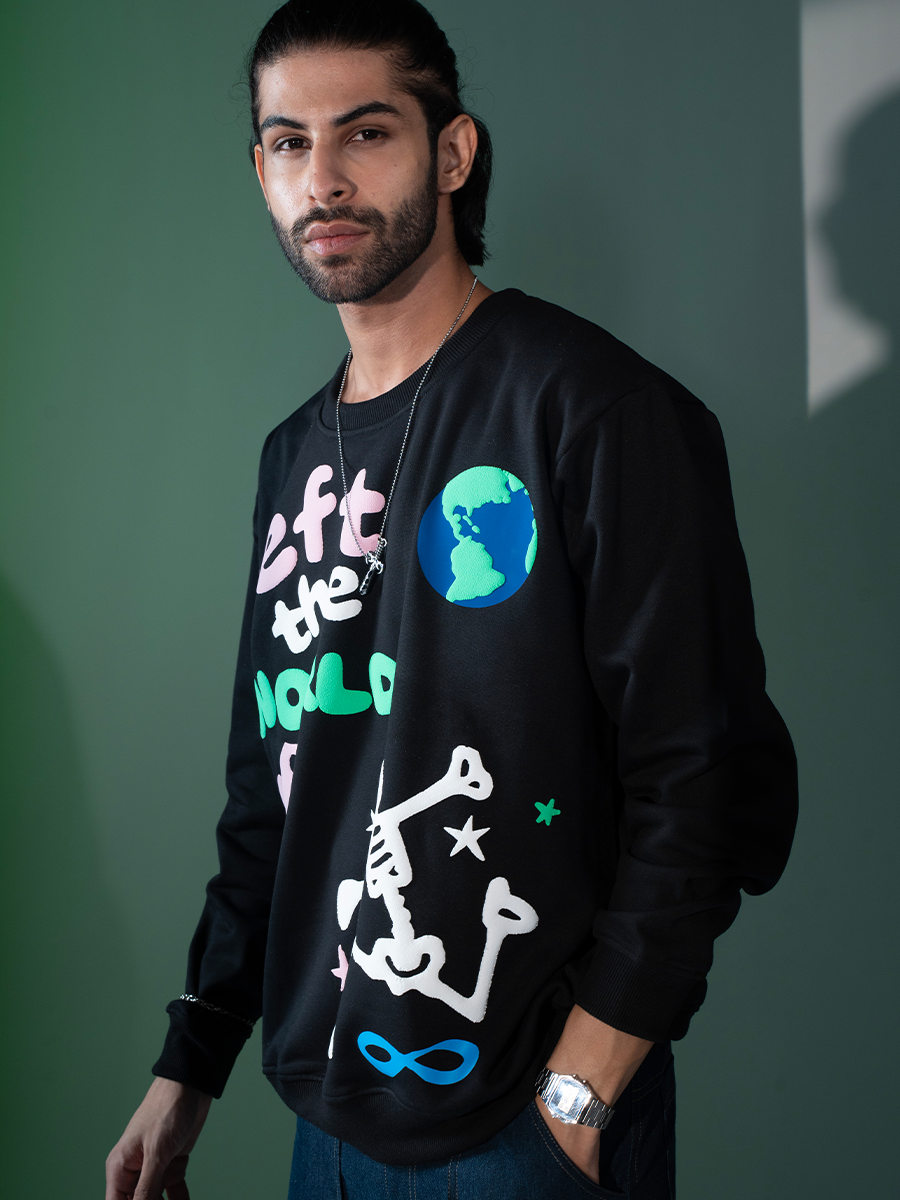 Alfaq Left The World Sweatshirt