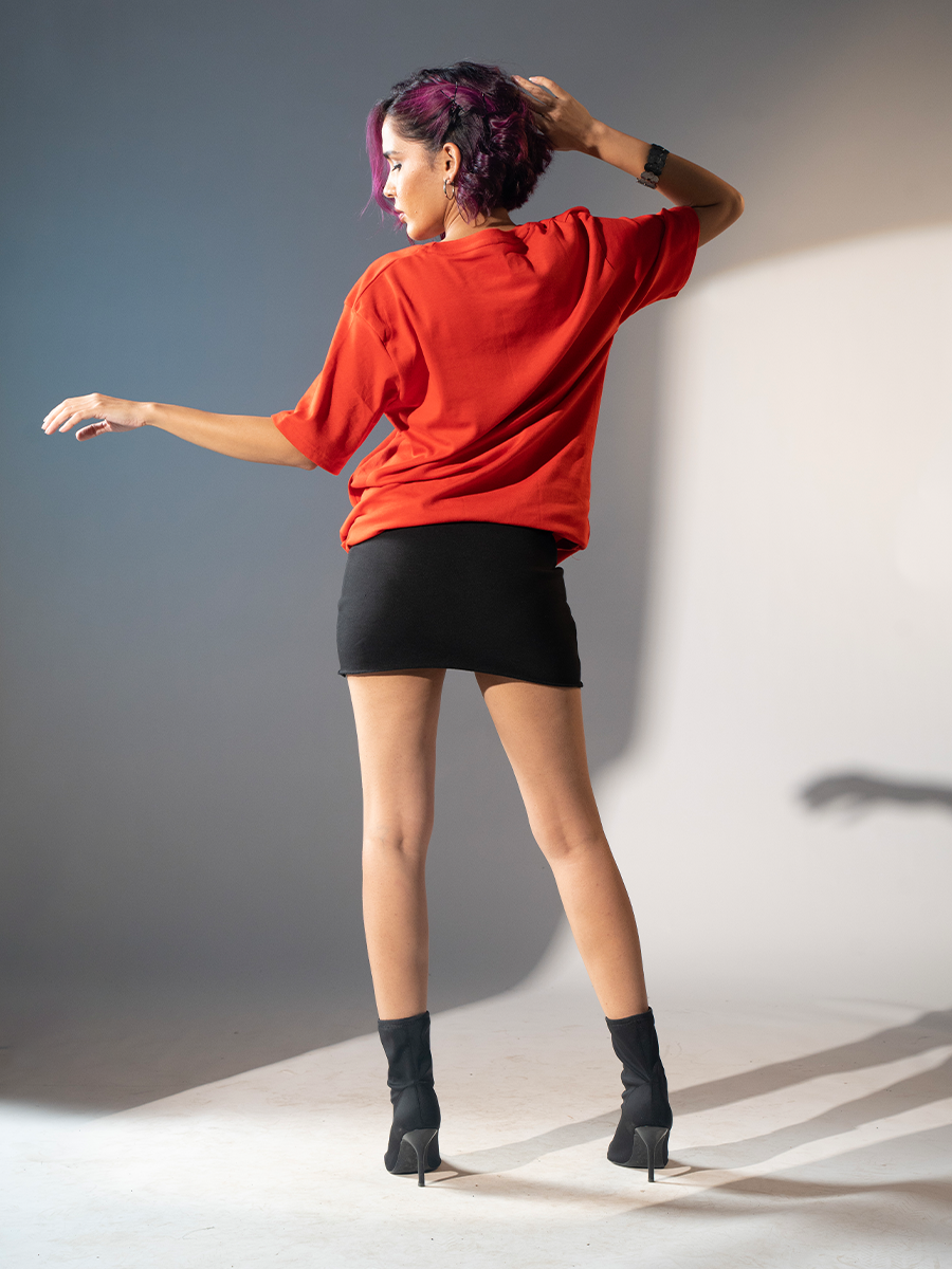 Alfaq Energy Printed Oversized T-shirt