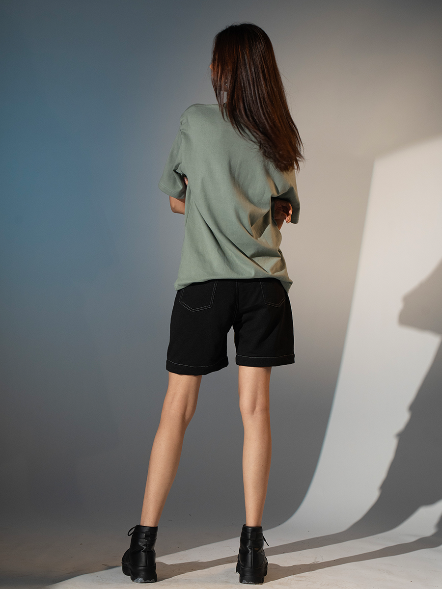 Alfaq Make Money Not Friends Oversized T-shirts