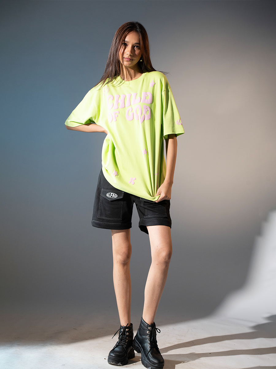 Alfaq Child Of God Oversized T-shirts