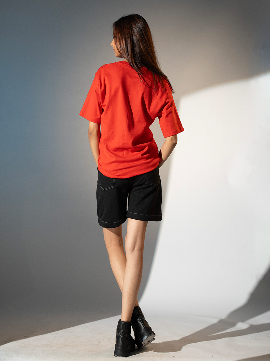 Alfaq Main Character Energy Oversized T-shirts