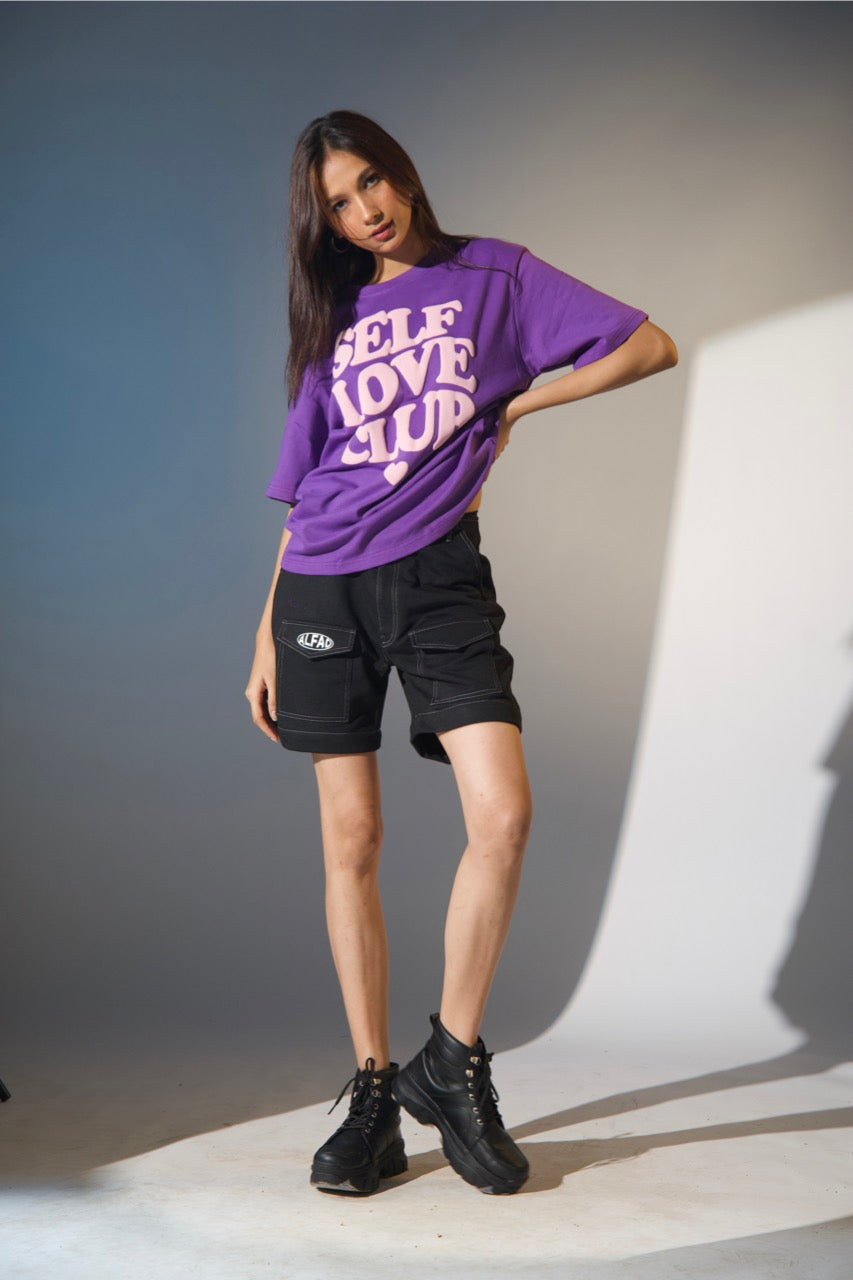 Alfaq Self Love Club Oversized T-shirt