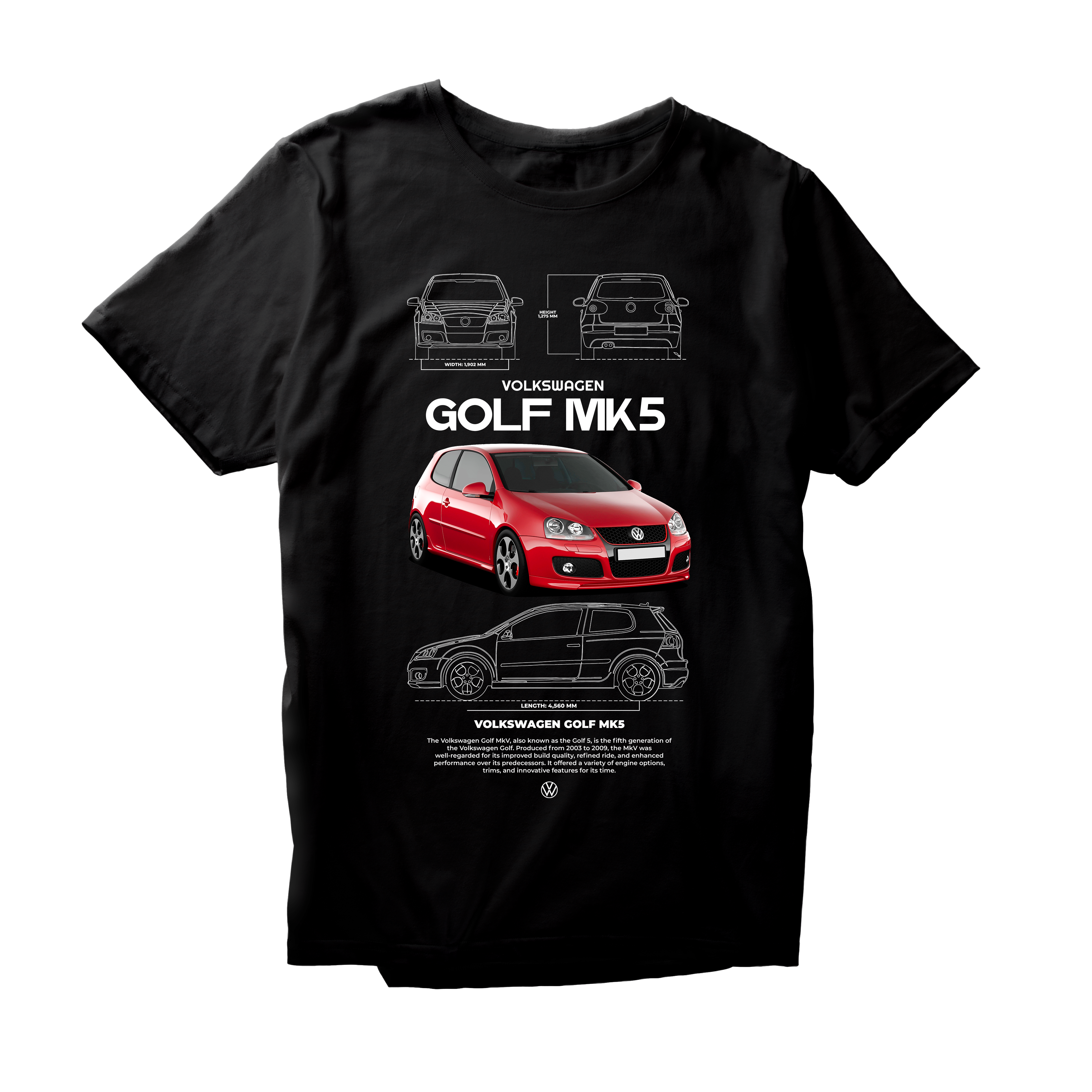 Alfaq VOLKSWAGEN MK5 T-Shirt