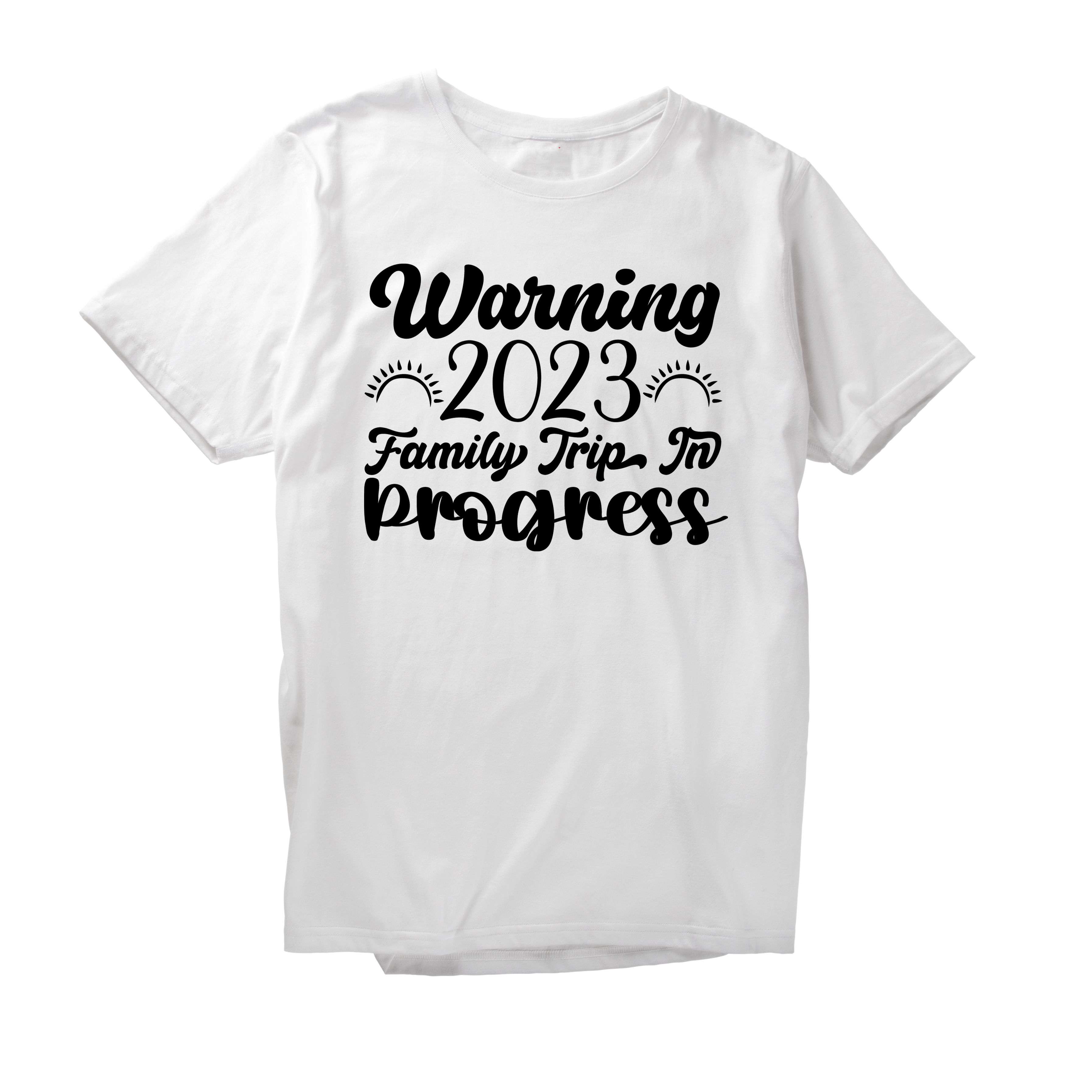 Alfaq Warning 2023 Family Trip In Drogress T-Shirt