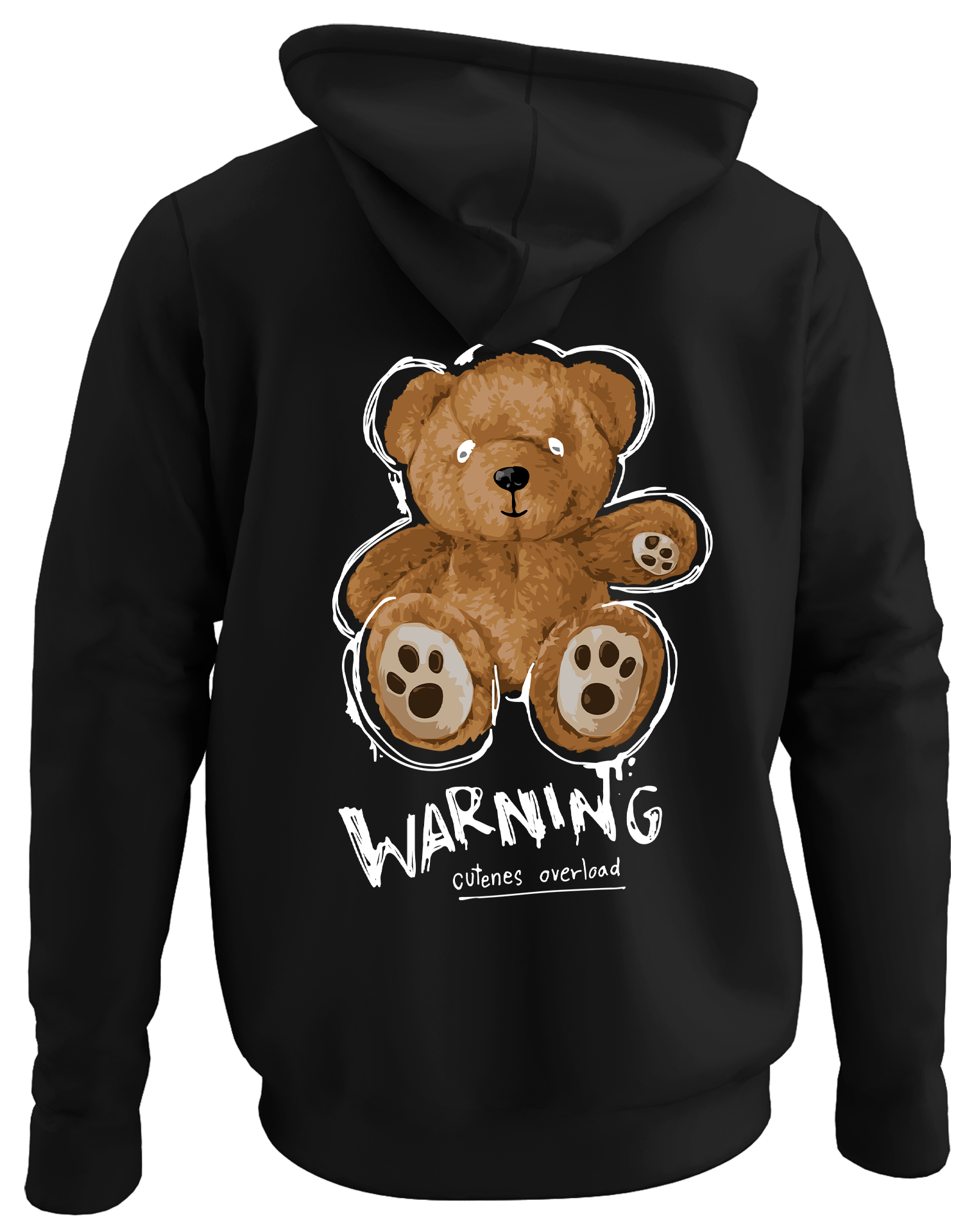 Alfaq Warning cutens hoodie