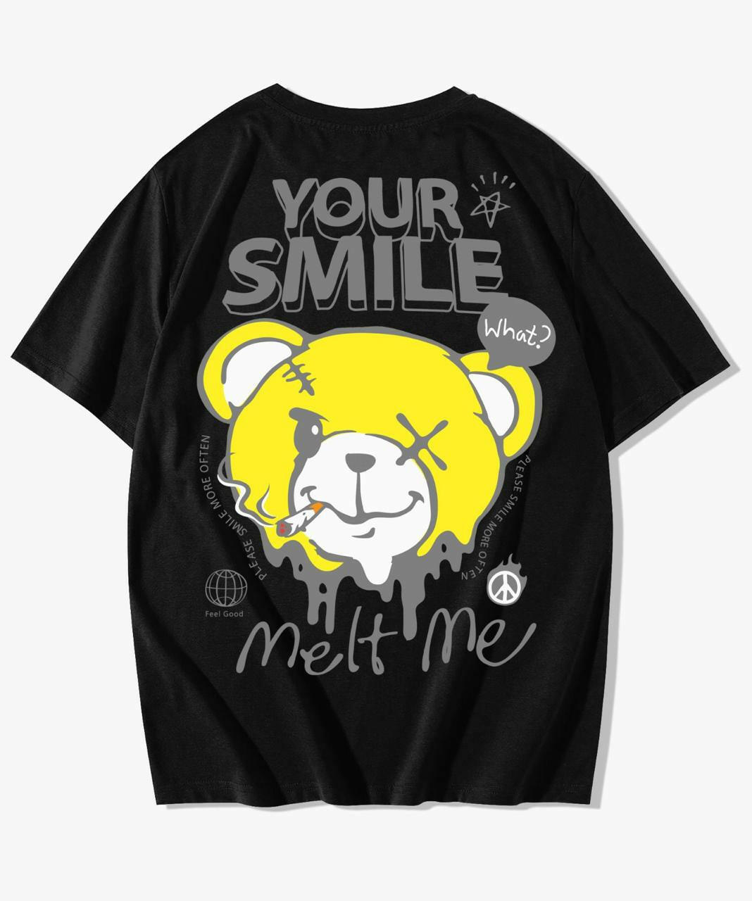Alfaq Your Smile Melt Me Oversized T-Shirt