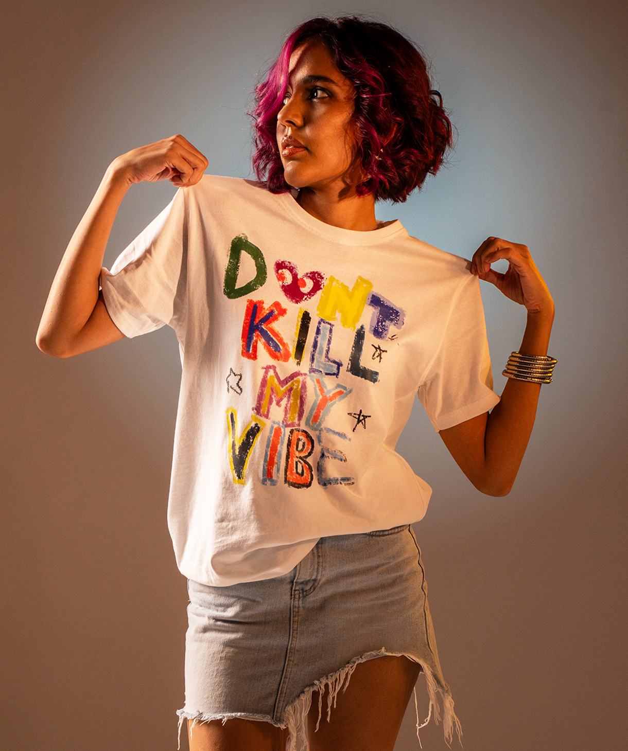 Don't Kill My Vibes Oversized T-shirt